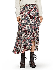 Scotch & Soda - Midi allover printed wrap skirt - combo h - 2