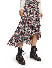 Scotch & Soda - Midi allover printed wrap skirt - combo h - 3