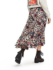 Scotch & Soda - Midi allover printed wrap skirt - combo h - 4