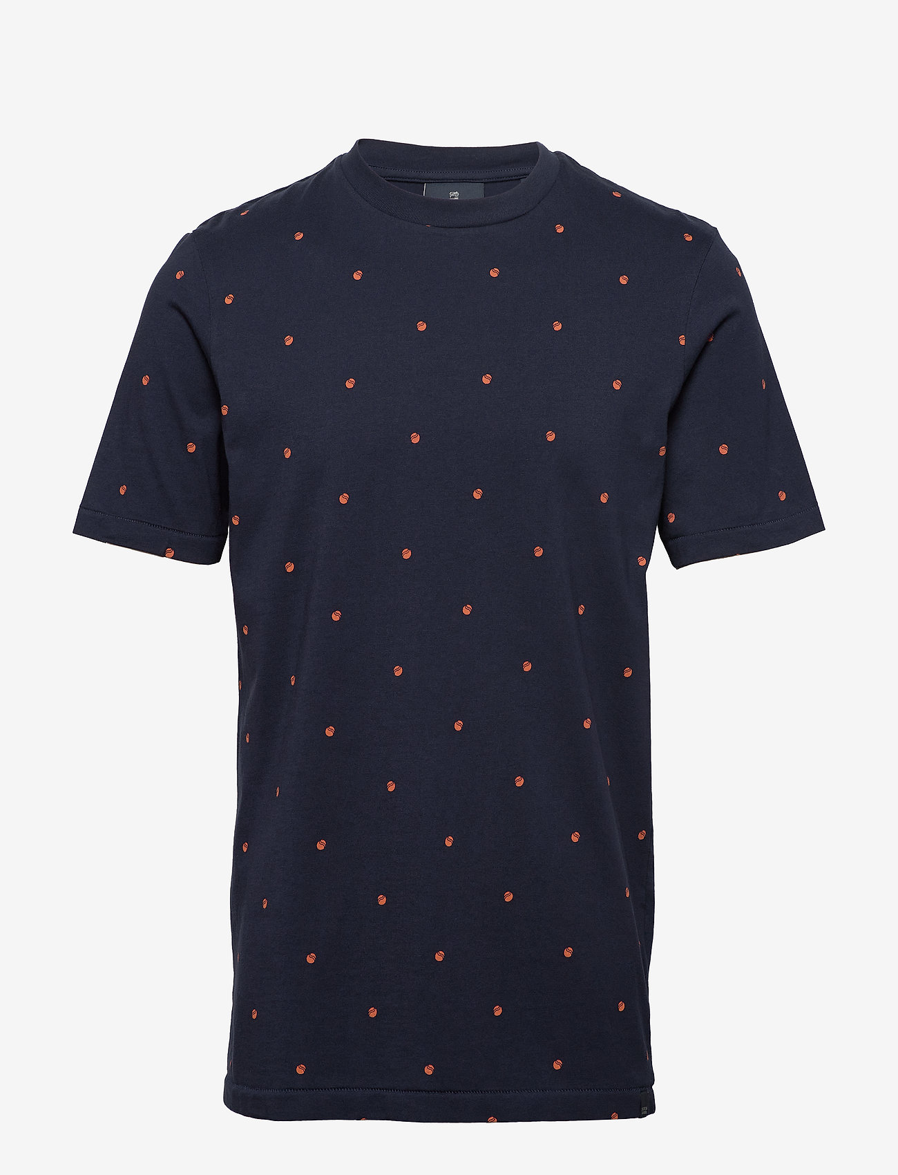 Short sleeve tee with allover print - COMBO E