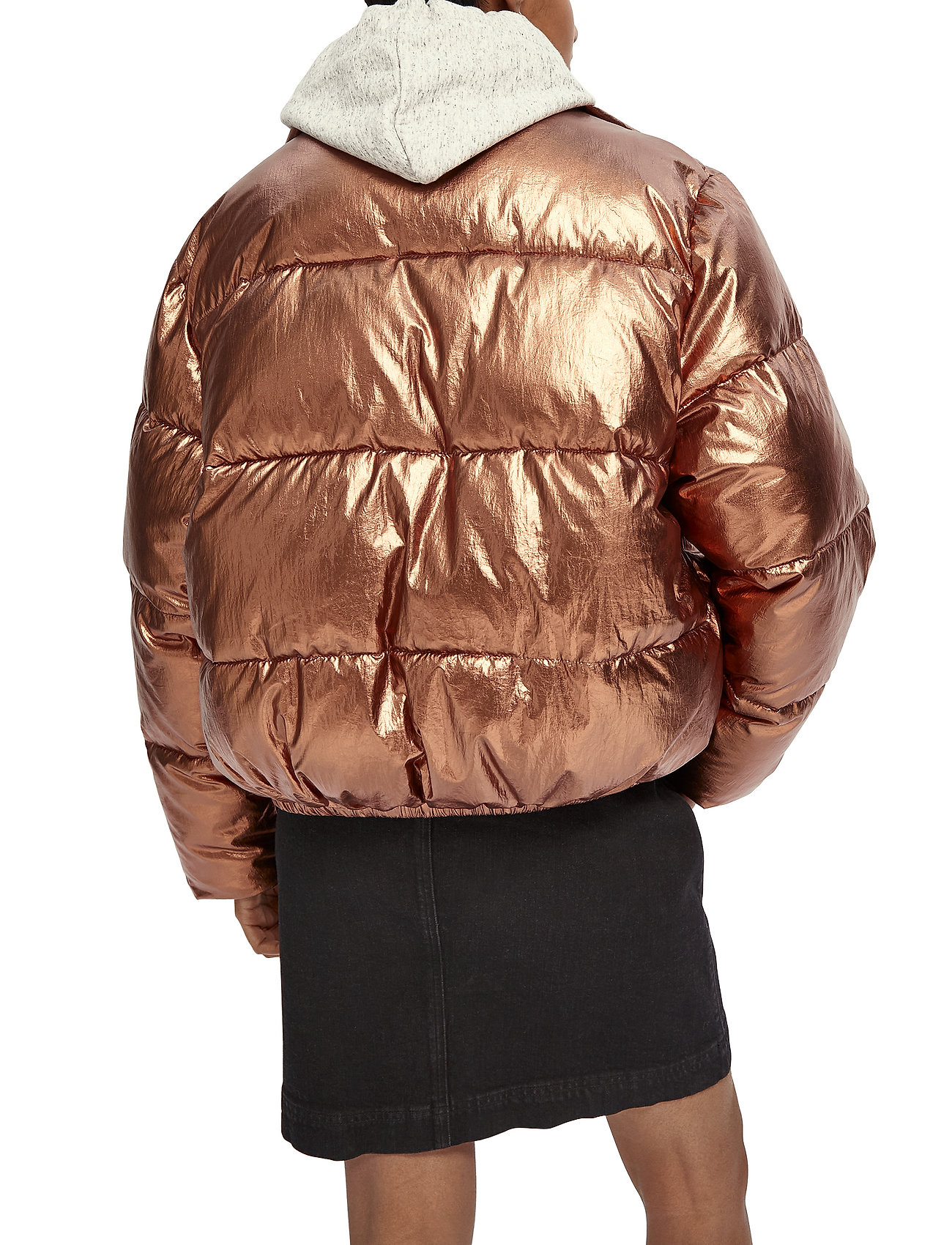 Scotch & Soda - Padded metallic jacket - ivory - 4