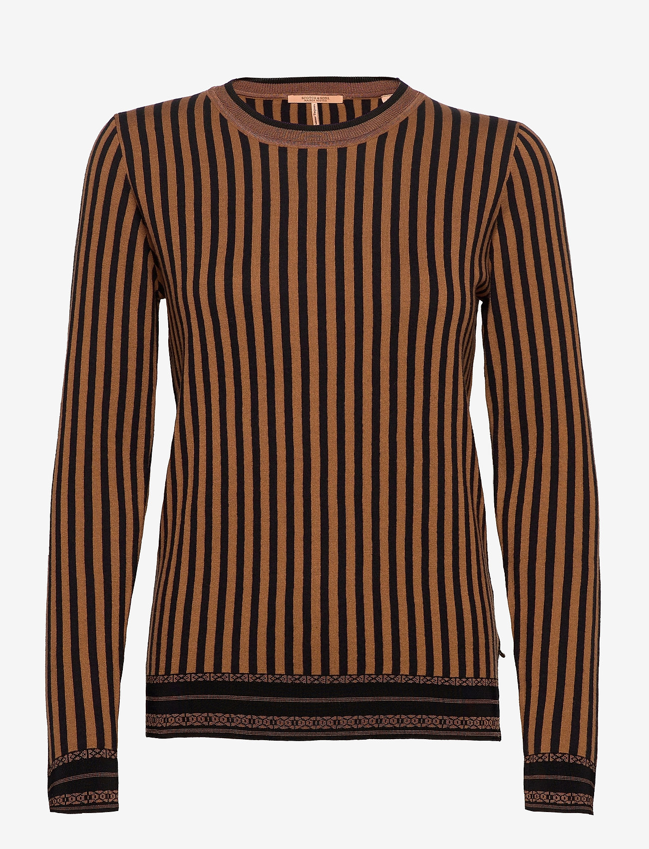 Basic striped pullover - COMBO T