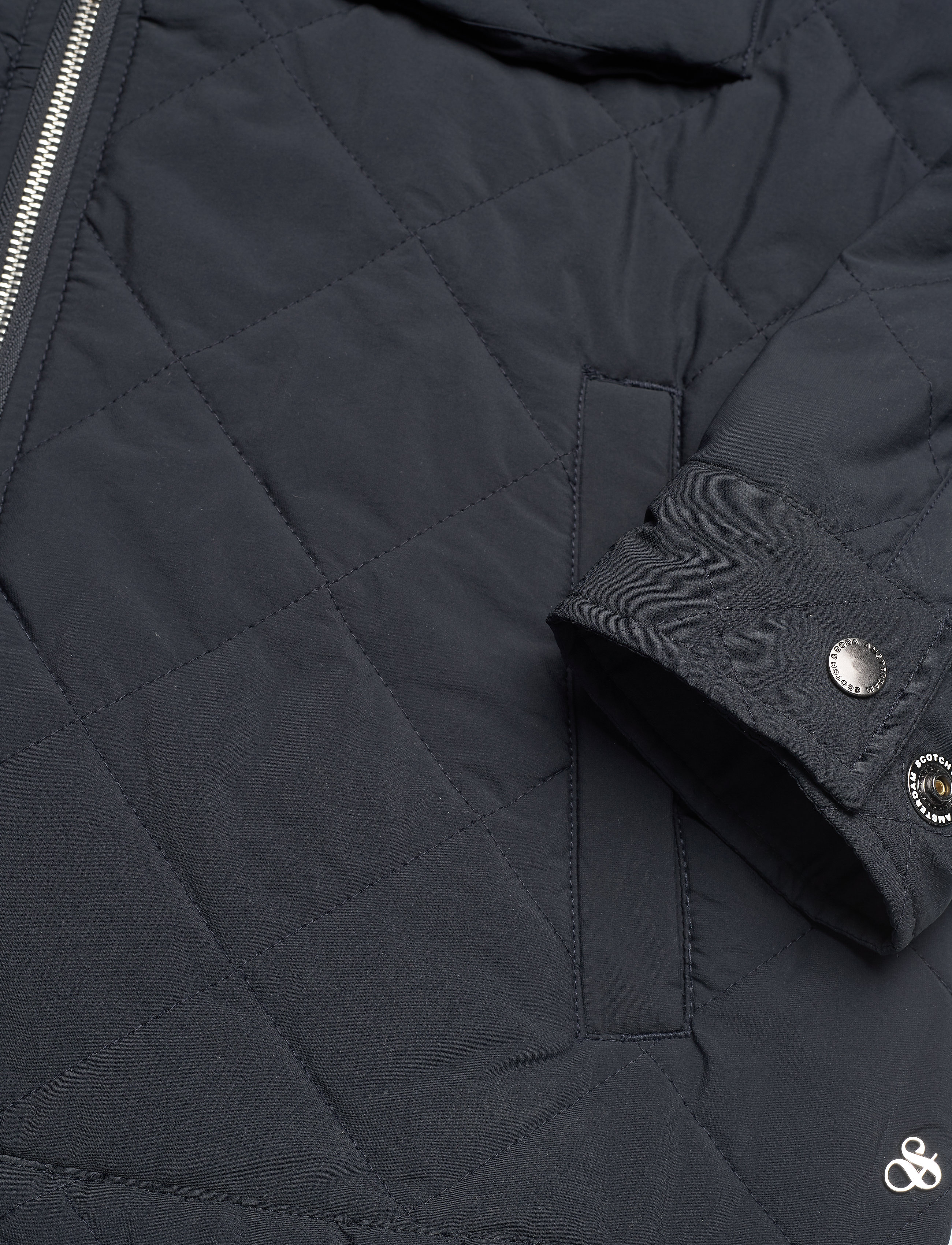 Scotch & Soda - Quilted short jacket with Repreve® filling - night - 4
