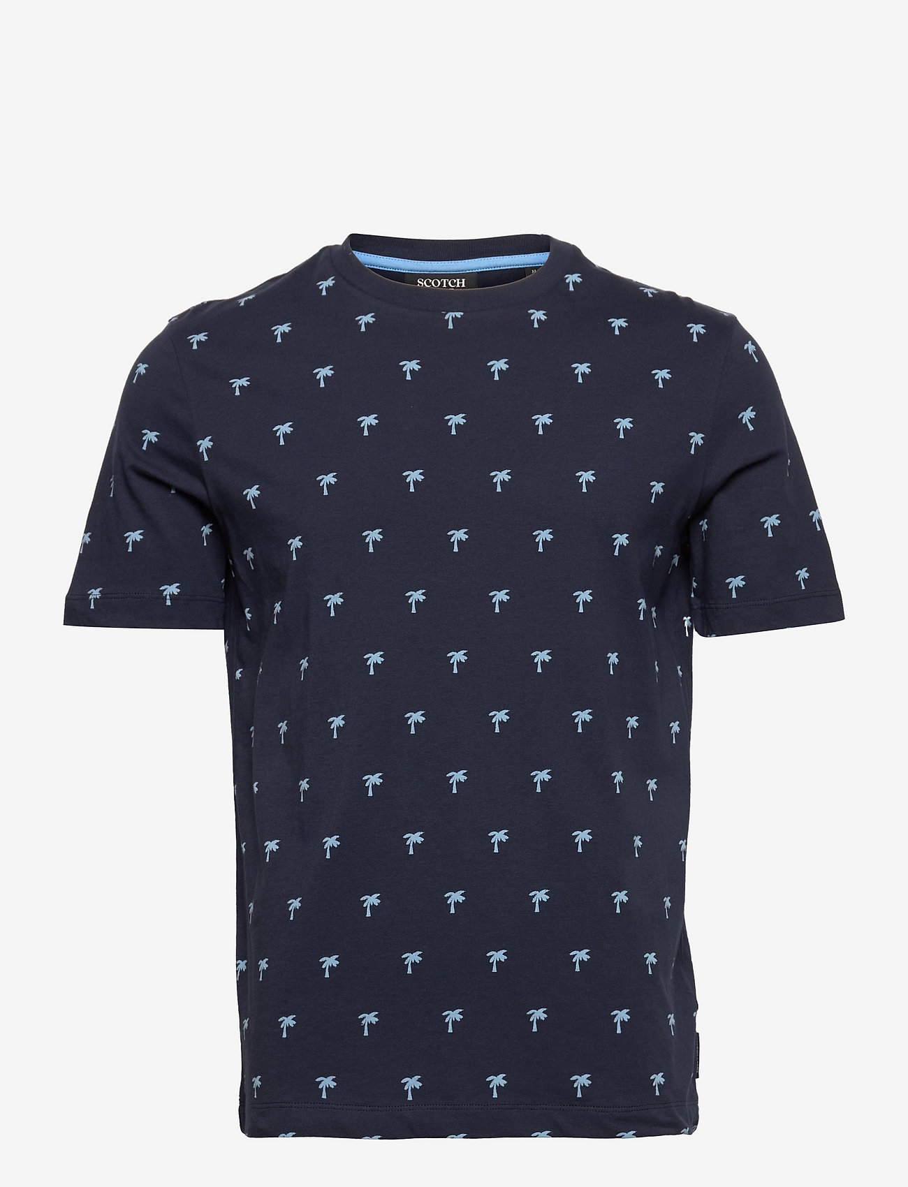 Scotch & Soda - Regular-fit Short-sleeved T-shirt in Organic Cotton - combo e - 0