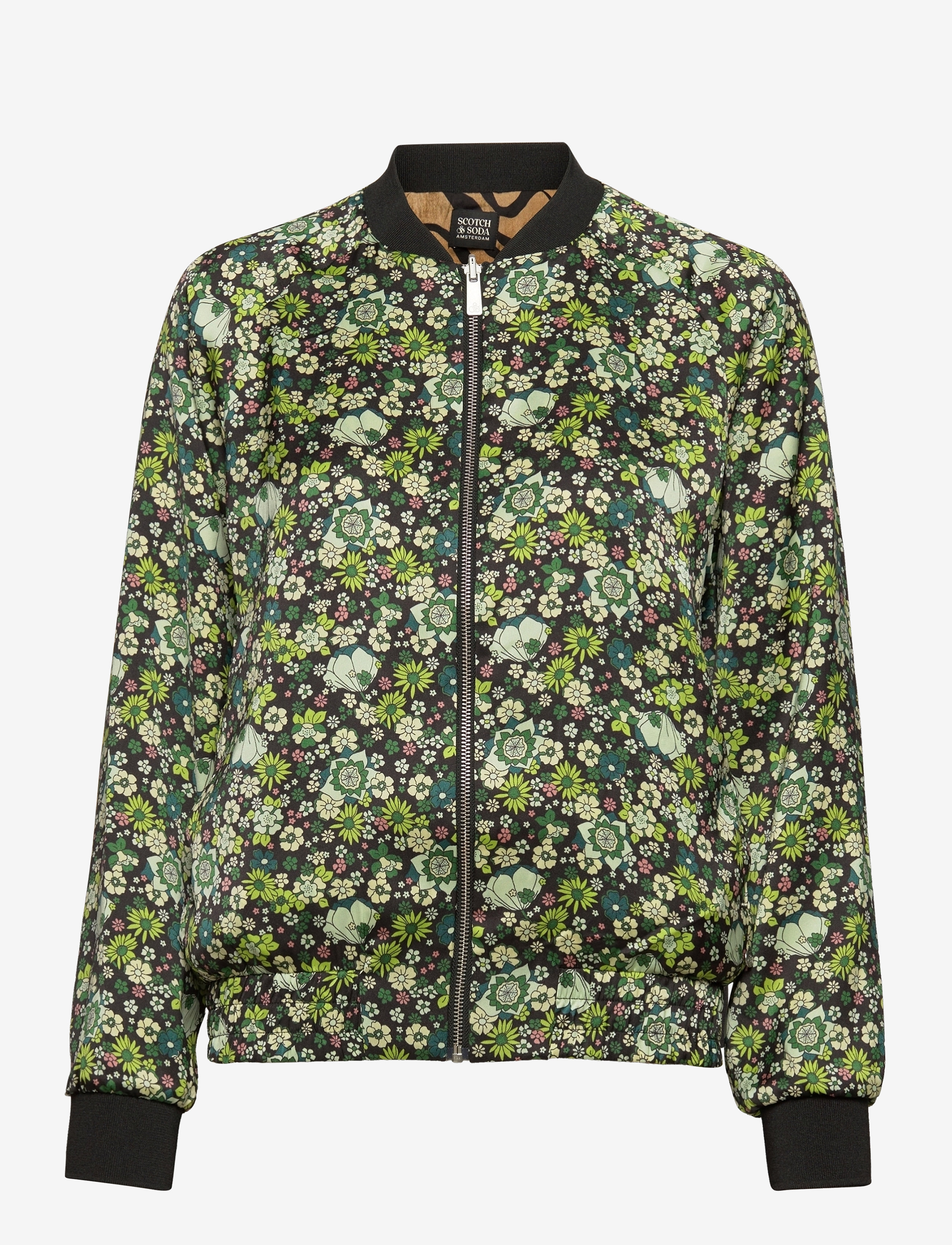 Scotch & Soda - Reversible bomber jacket in Recycled Polyester - combo i - 1