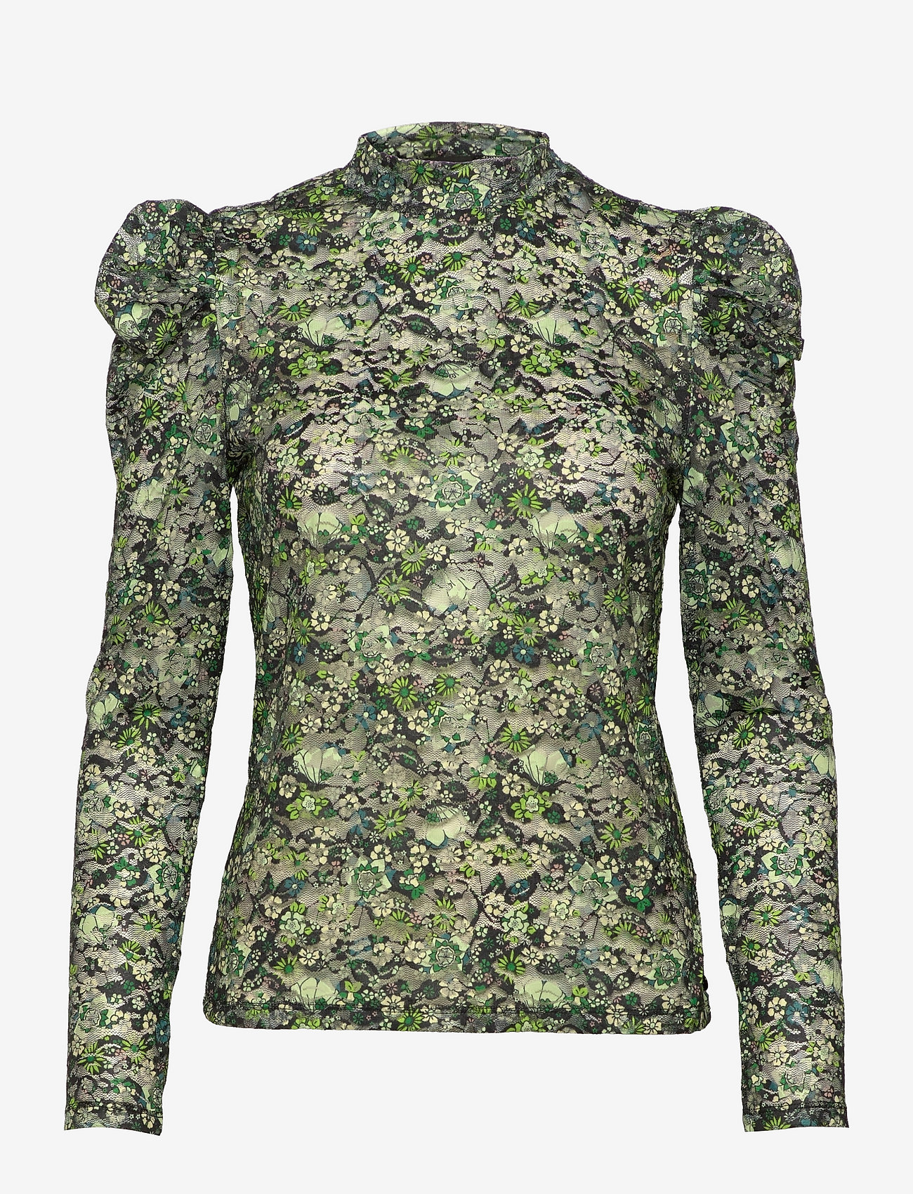 Scotch & Soda - Printed lace long sleeved T-shirt - combo i - 0