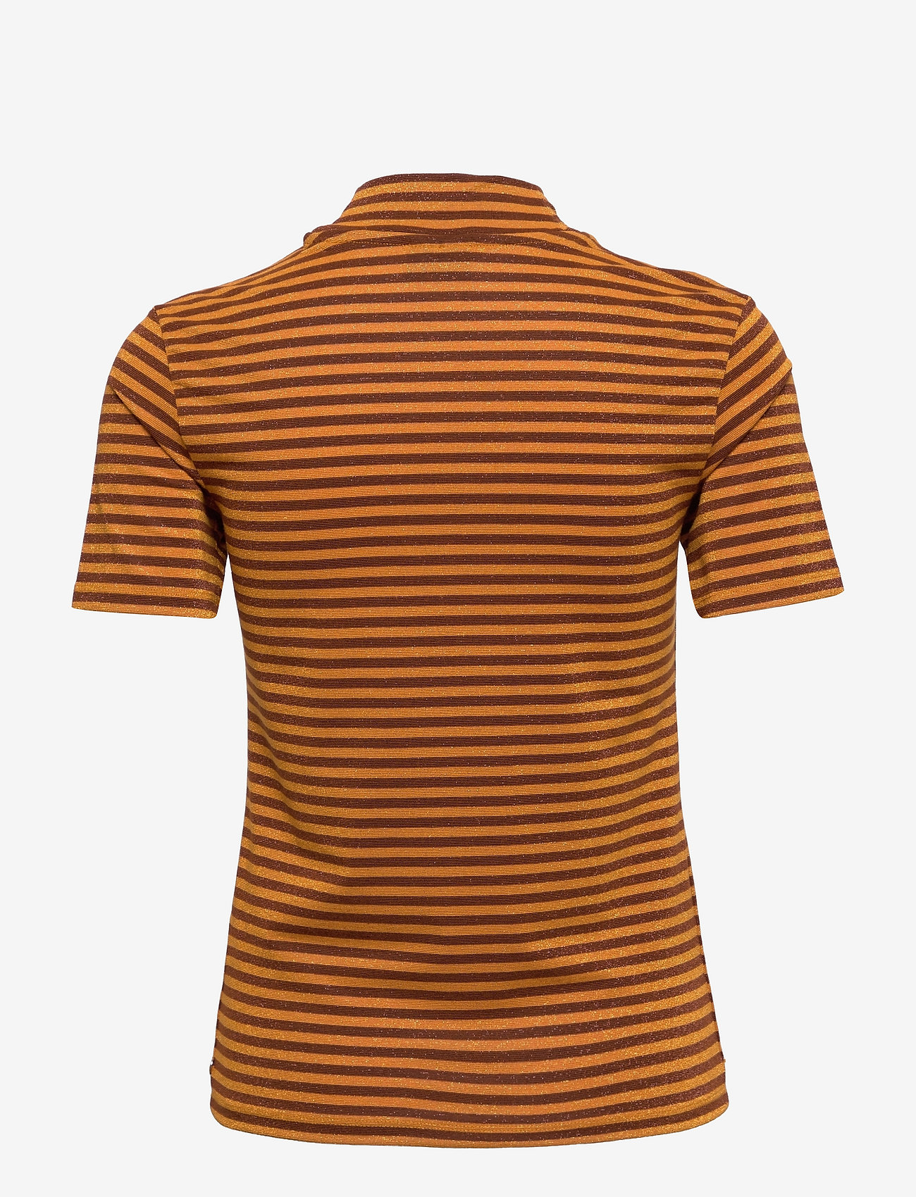 Scotch & Soda - Lurex striped short-sleeved T-shirt - combo t - 1