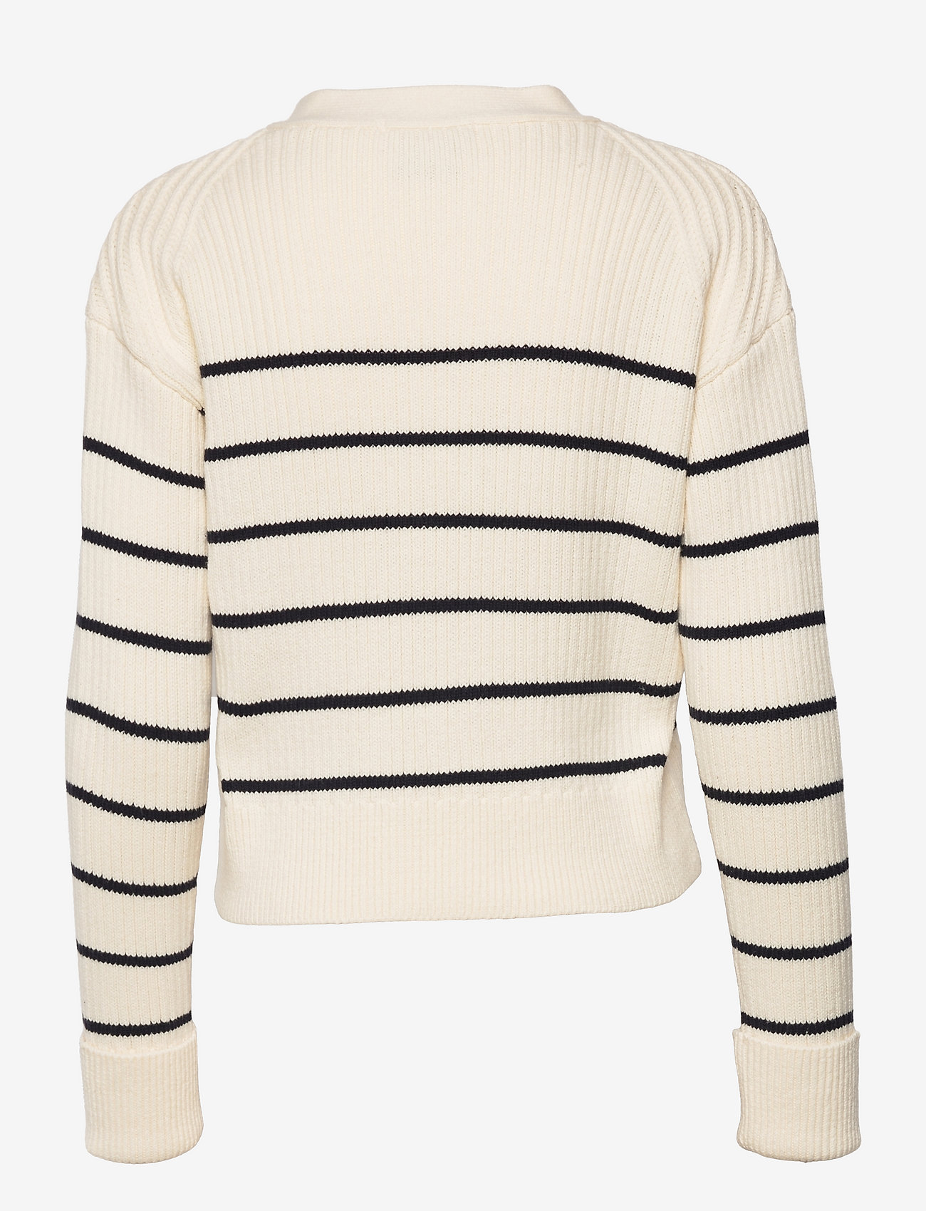 Scotch & Soda - V-neck striped chunky rib cardigan - combo s - 1