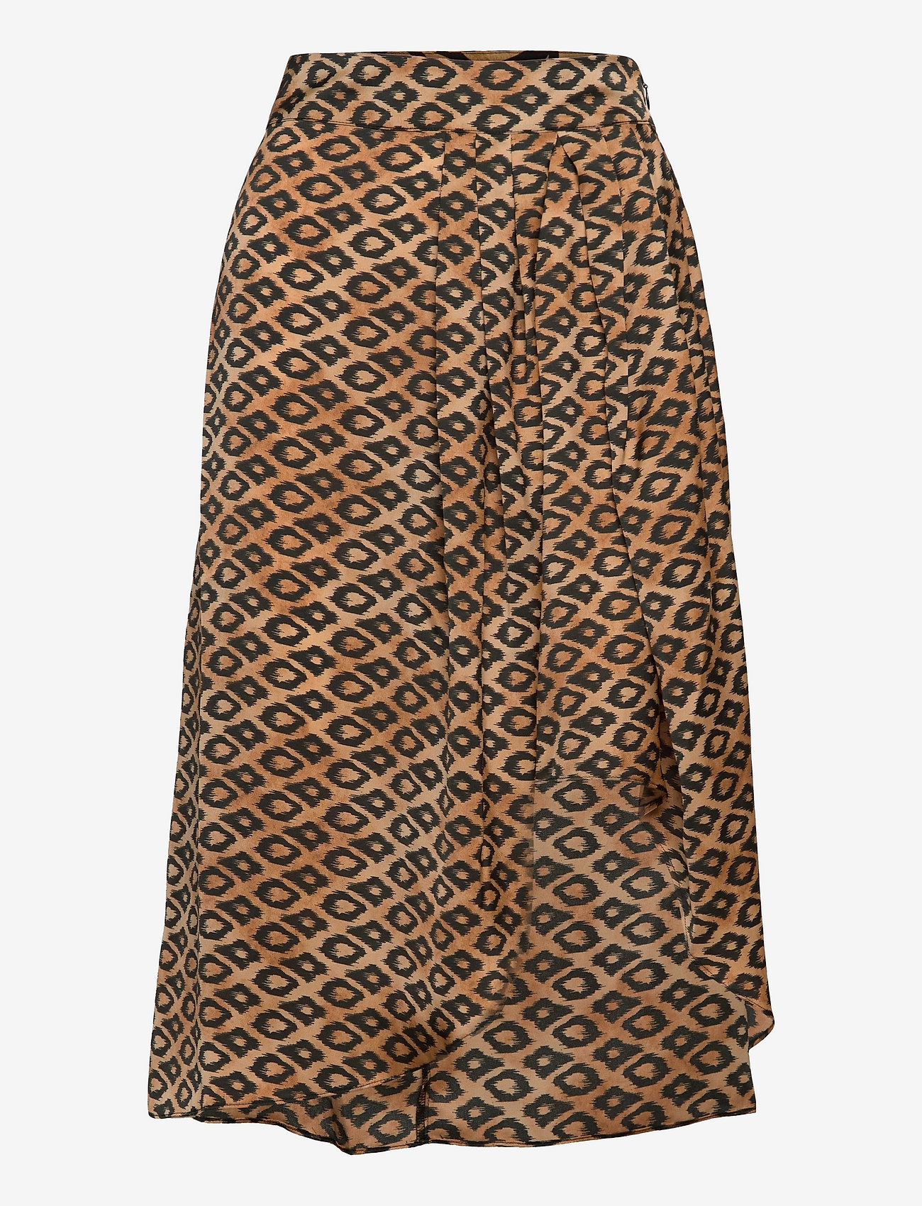 Scotch & Soda - Printed midi recycled Polyester wrap skirt - midi kjolar - combo j - 0