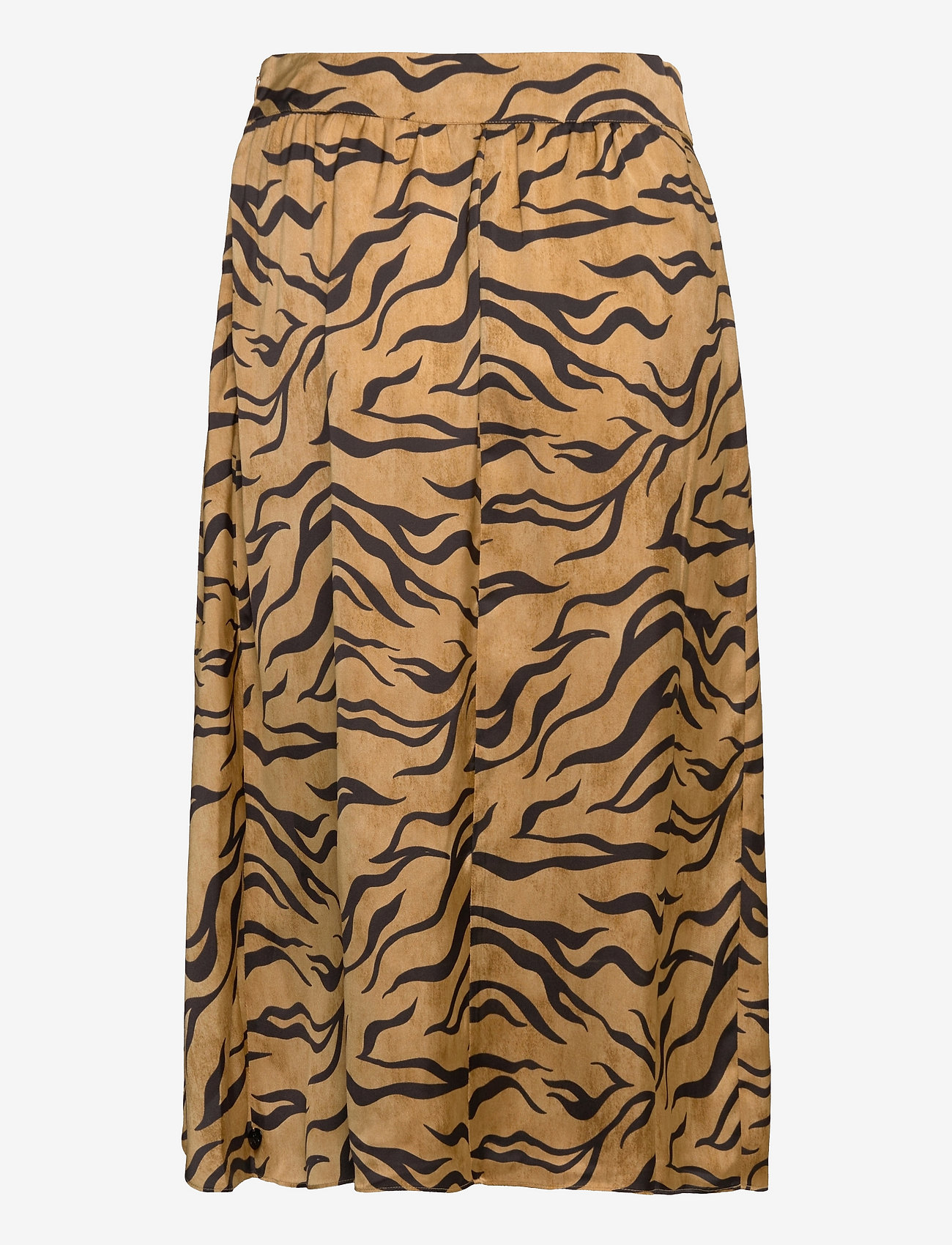 Scotch & Soda - Printed midi recycled Polyester wrap skirt - midi kjolar - combo k - 1