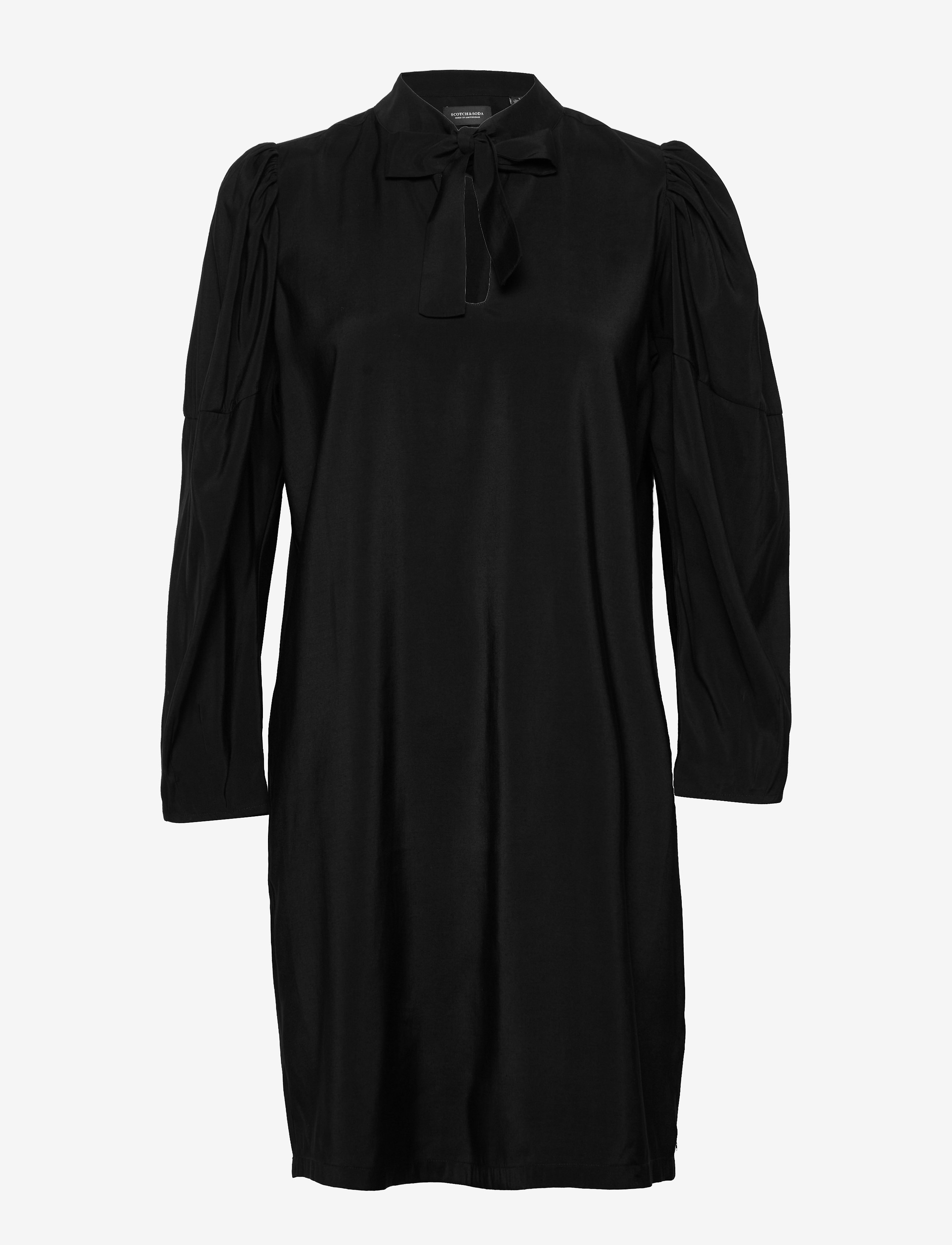 Scotch & Soda Special sleeved dress - Scotch & Soda - BLACK / black