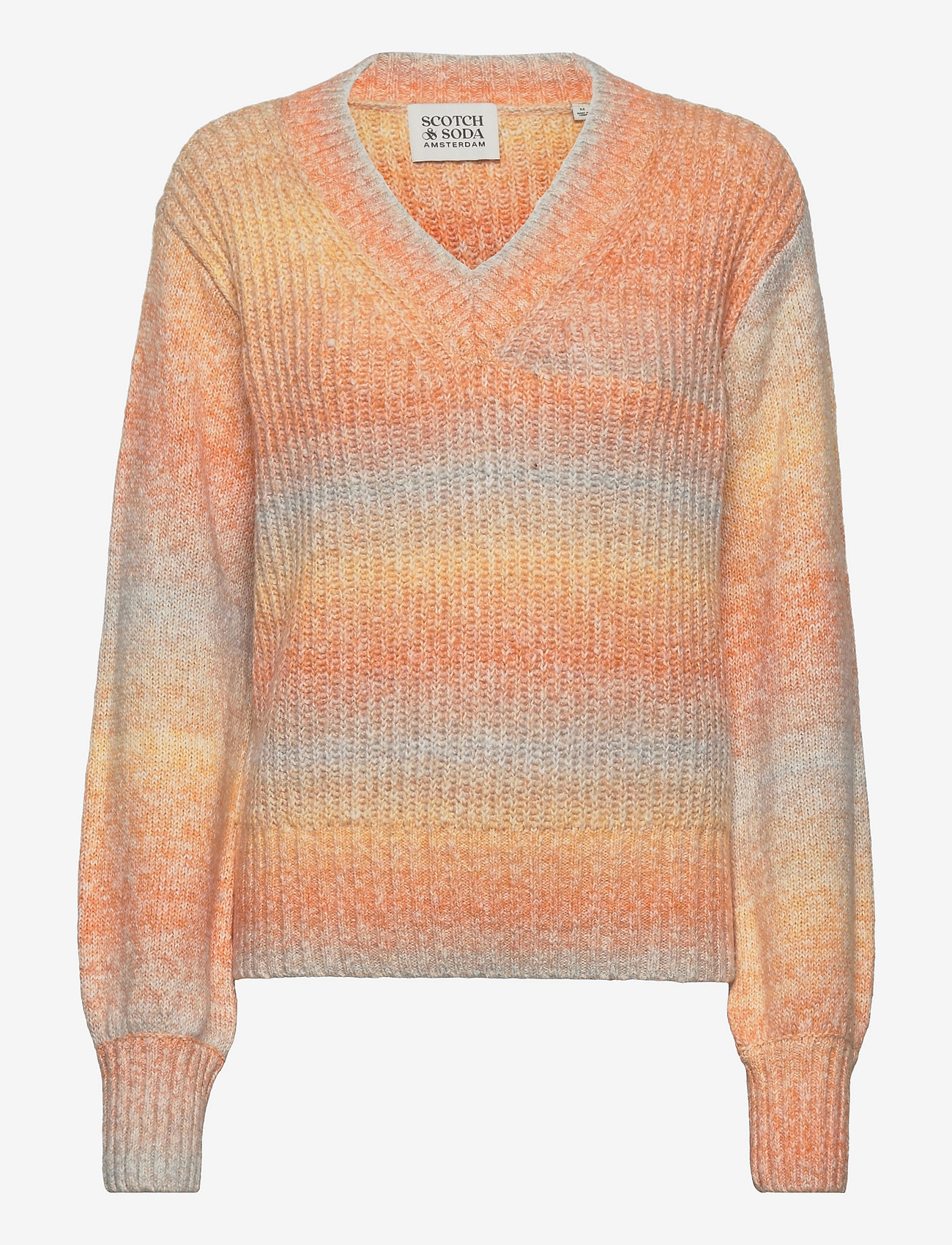 Scotch & Soda - V-neck gradient sweater - combo a - 0