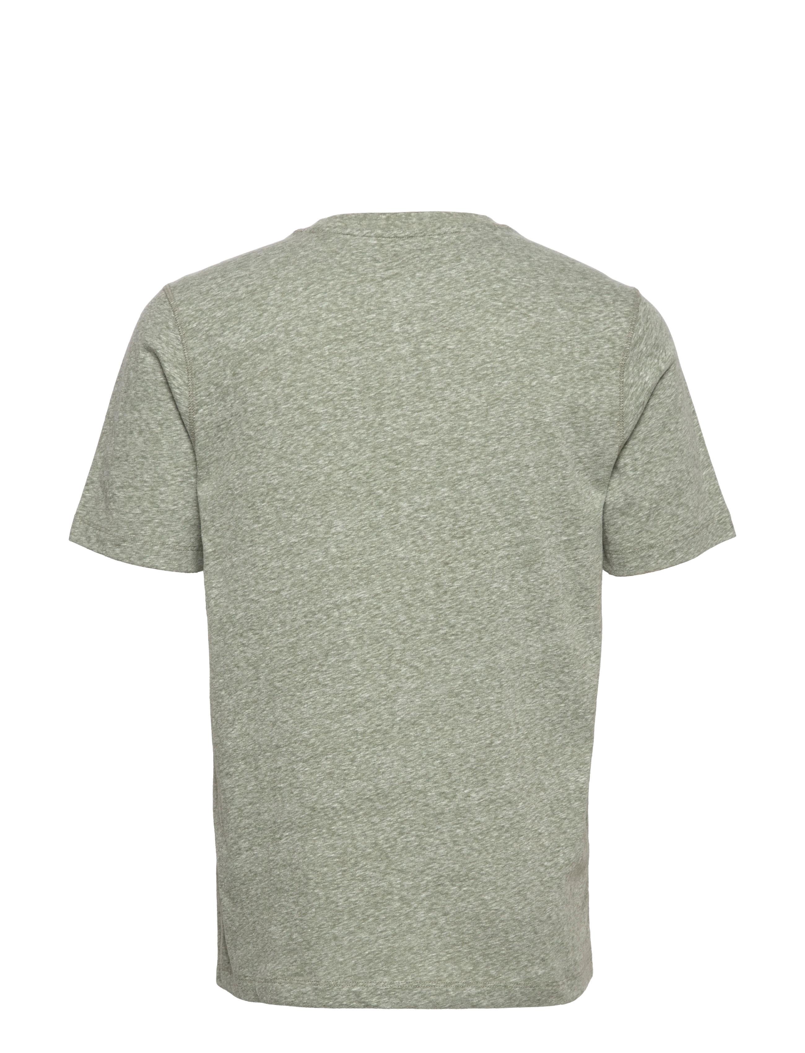 Scotch & Soda - Mélange crewneck jersey T-shirt - army melange - 1