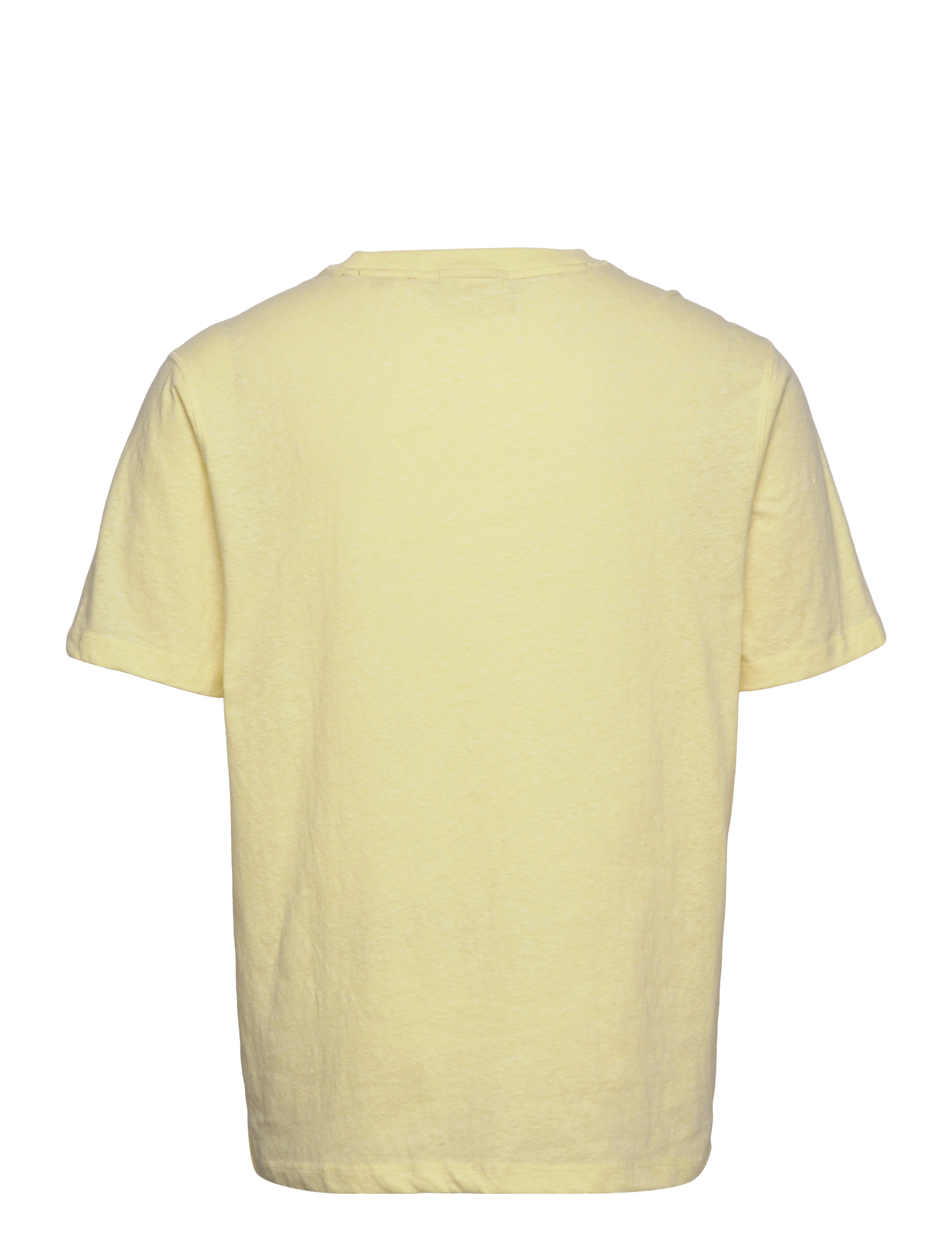 Scotch & Soda - Mélange crewneck jersey T-shirt - lemonade melange - 1