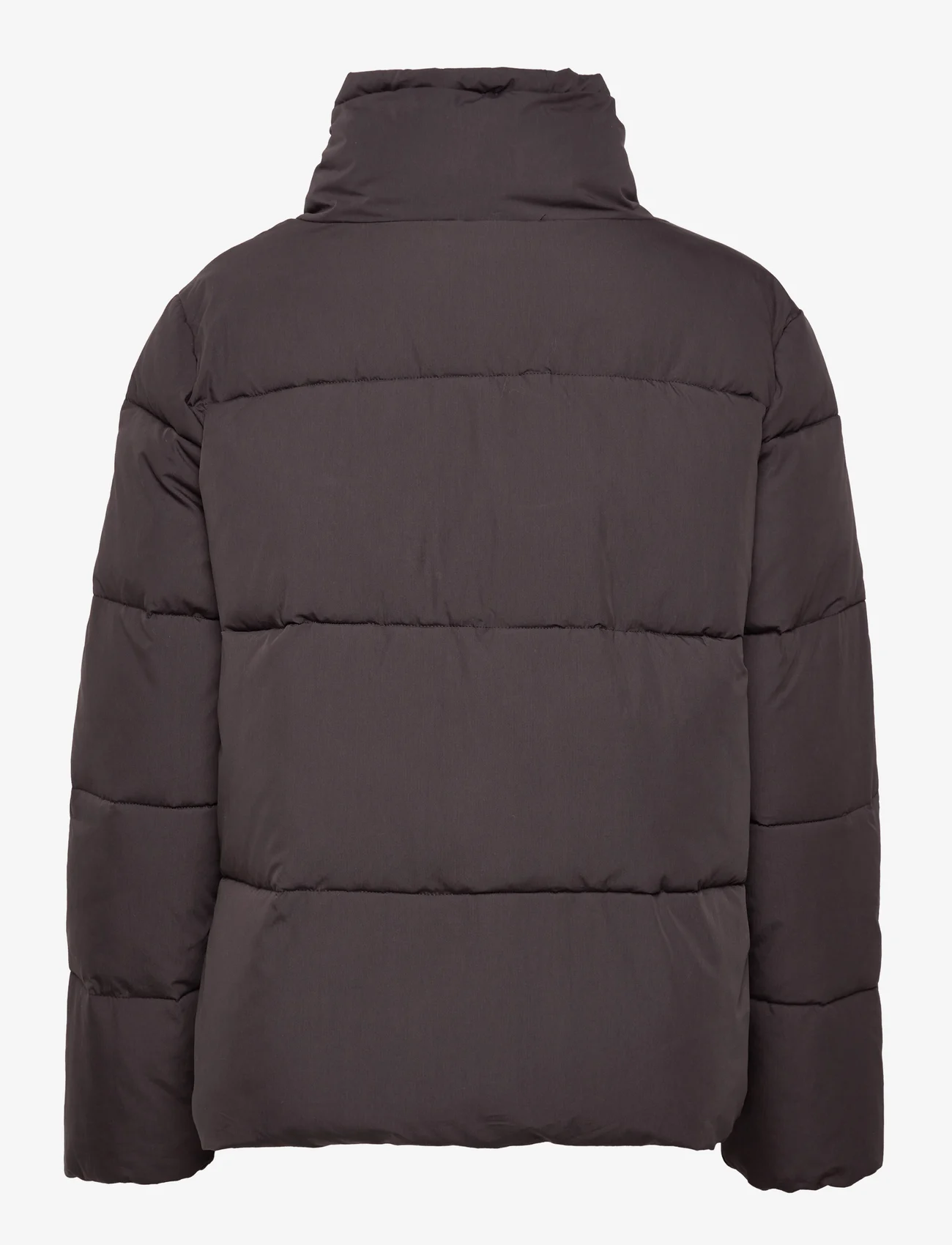 Scotch & Soda - Asymmetric closure puffer coat with Repreve® filling - fôrede jakker - black sky - 1