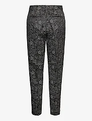 Scotch & Soda - Lowry - Mid rise slim trousers in planetary jacquard pattern - taisna piegriezuma bikses - planetary icons - 1