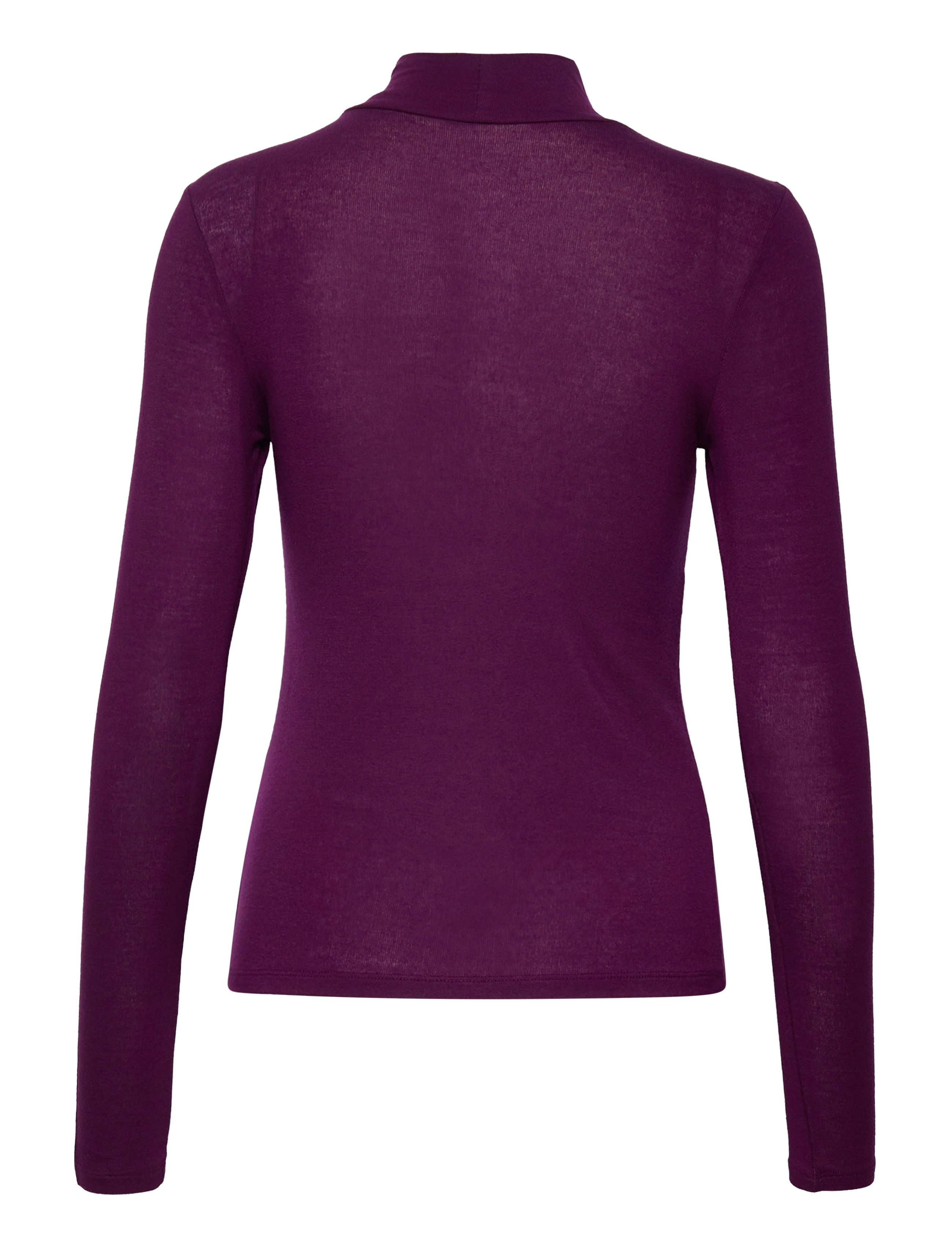Scotch & Soda - Turtle-neck long sleeved top - aubergine sunset - 1