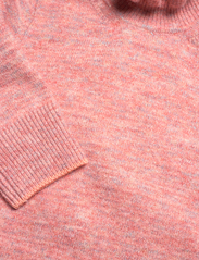 Scotch & Soda - Ruffled high-neck lurex pullover - džemperi ar augstu apkakli - winter peach melange - 3