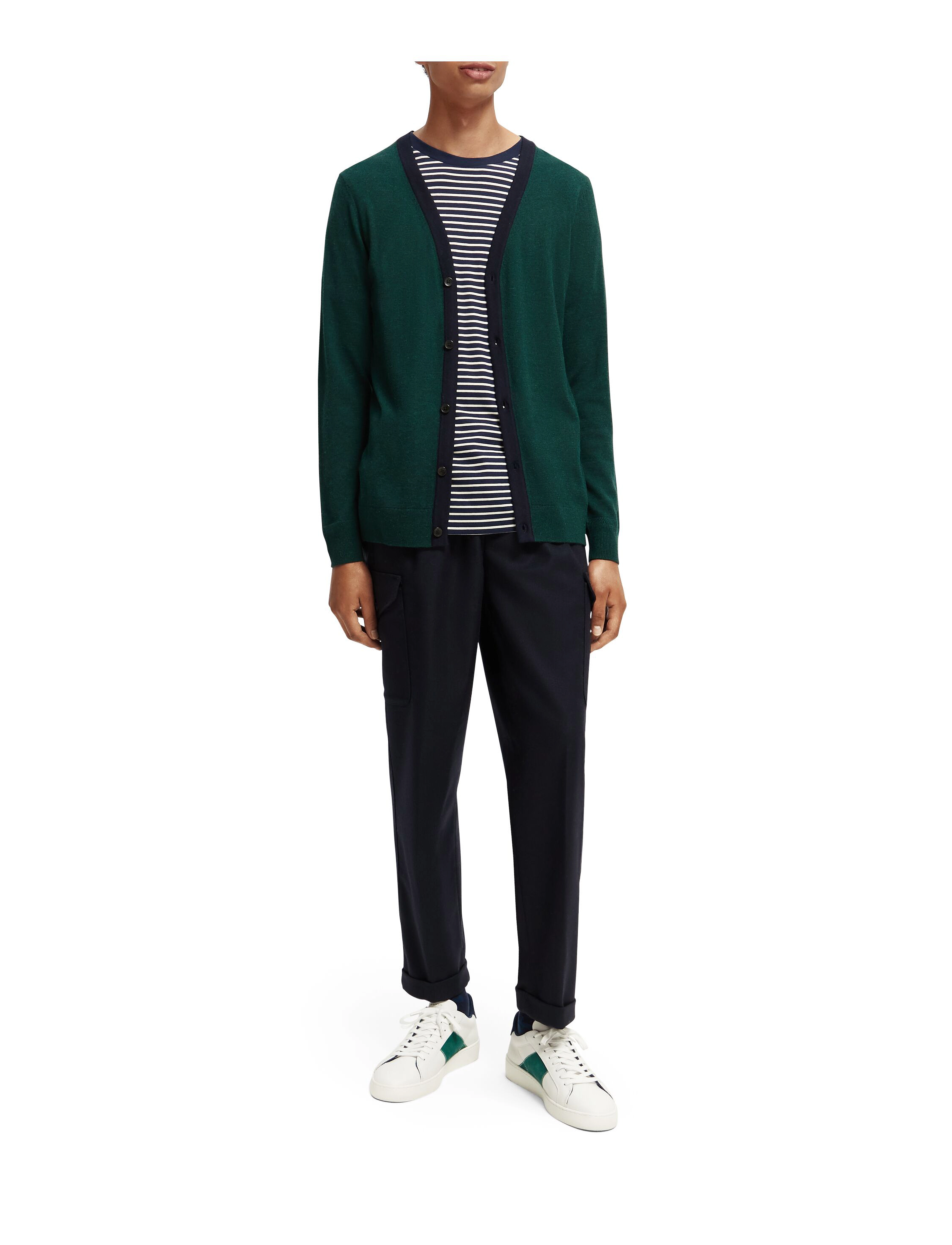 Scotch & Soda - Scotch & Soda - space green melange - 2