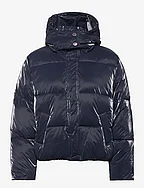 Water repellent technical puffer jacket - NIGHT