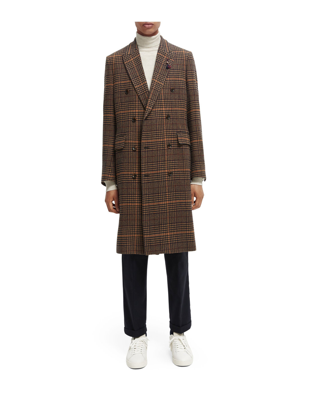 Scotch and soda tartan 2025 coat