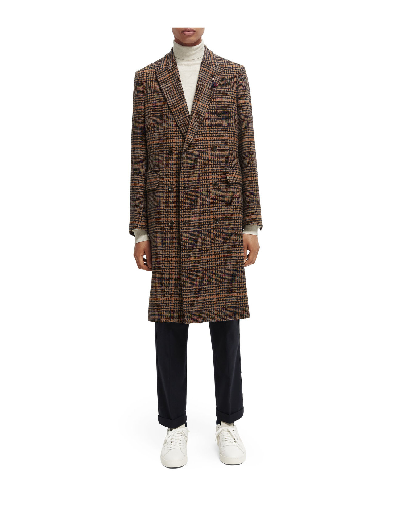Scotch & Soda - Double breasted coat - wollen mantels - combo a - 0