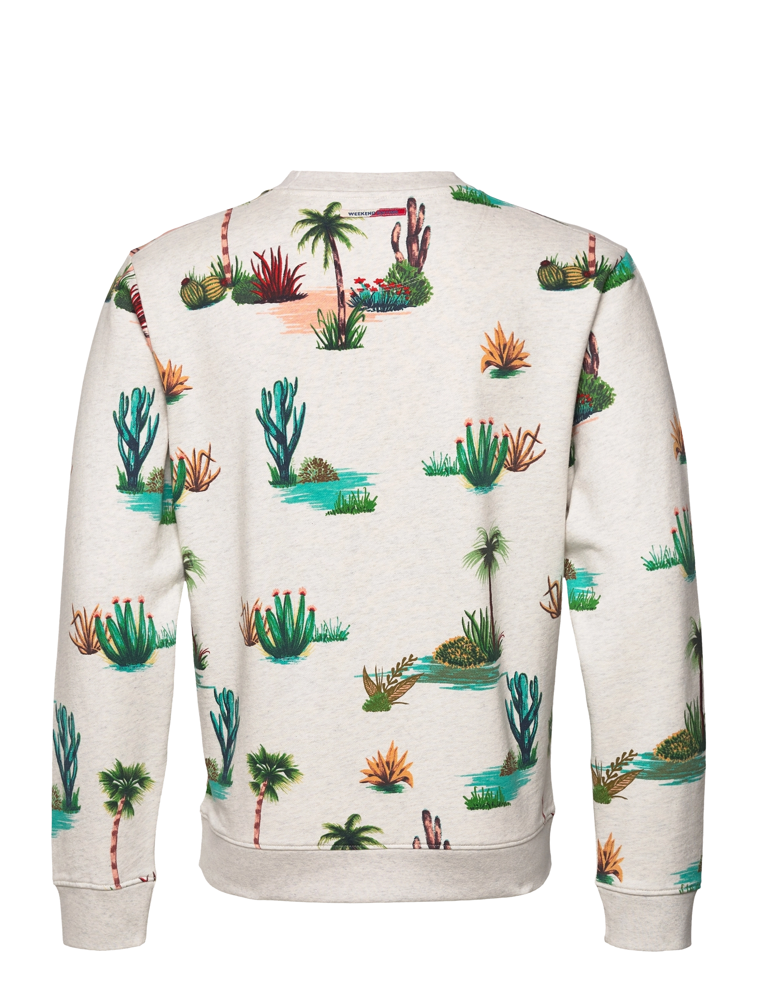 Scotch & Soda - Printed crewneck felpa sweatshirt in Organic Cotton - combo d - 1