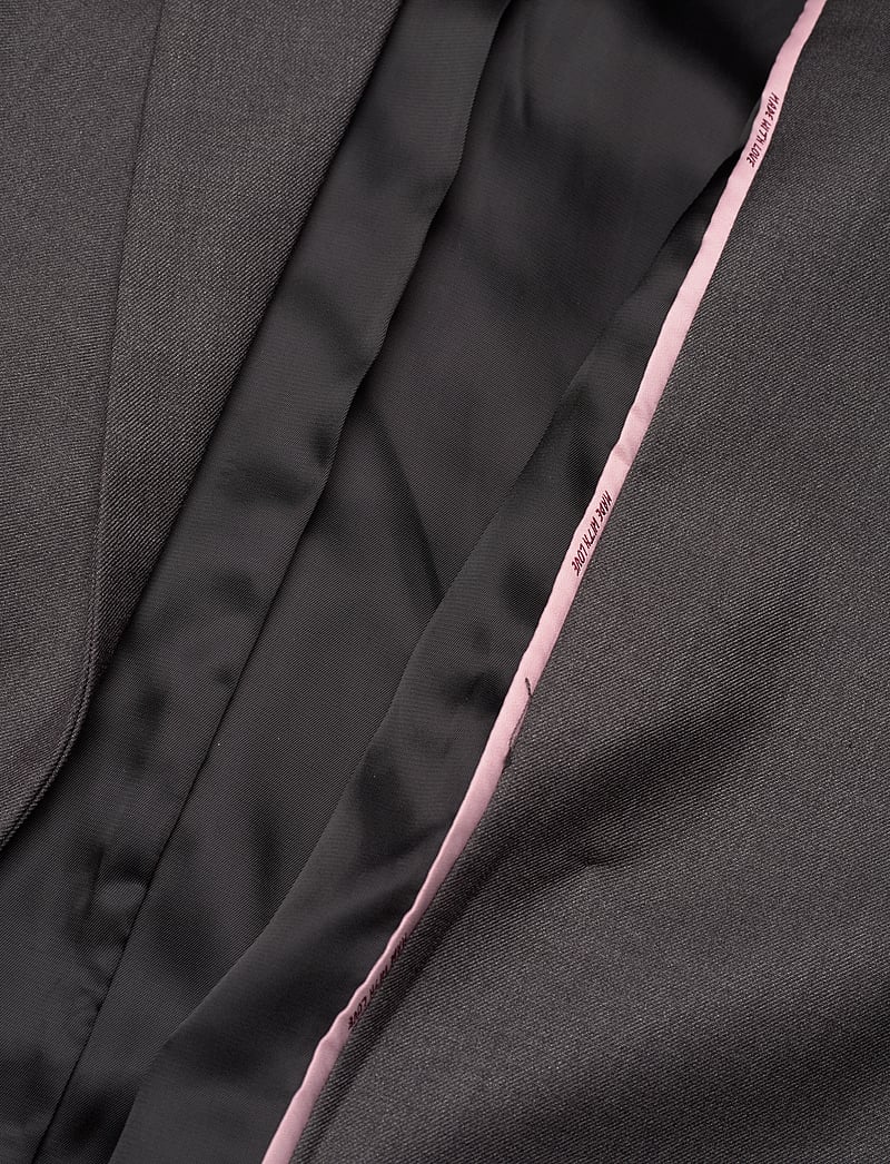 Scotch & Soda - Core DB tropical wool boyfriend blazer with belt - blazer mit gürtel - charcoal melange - 4