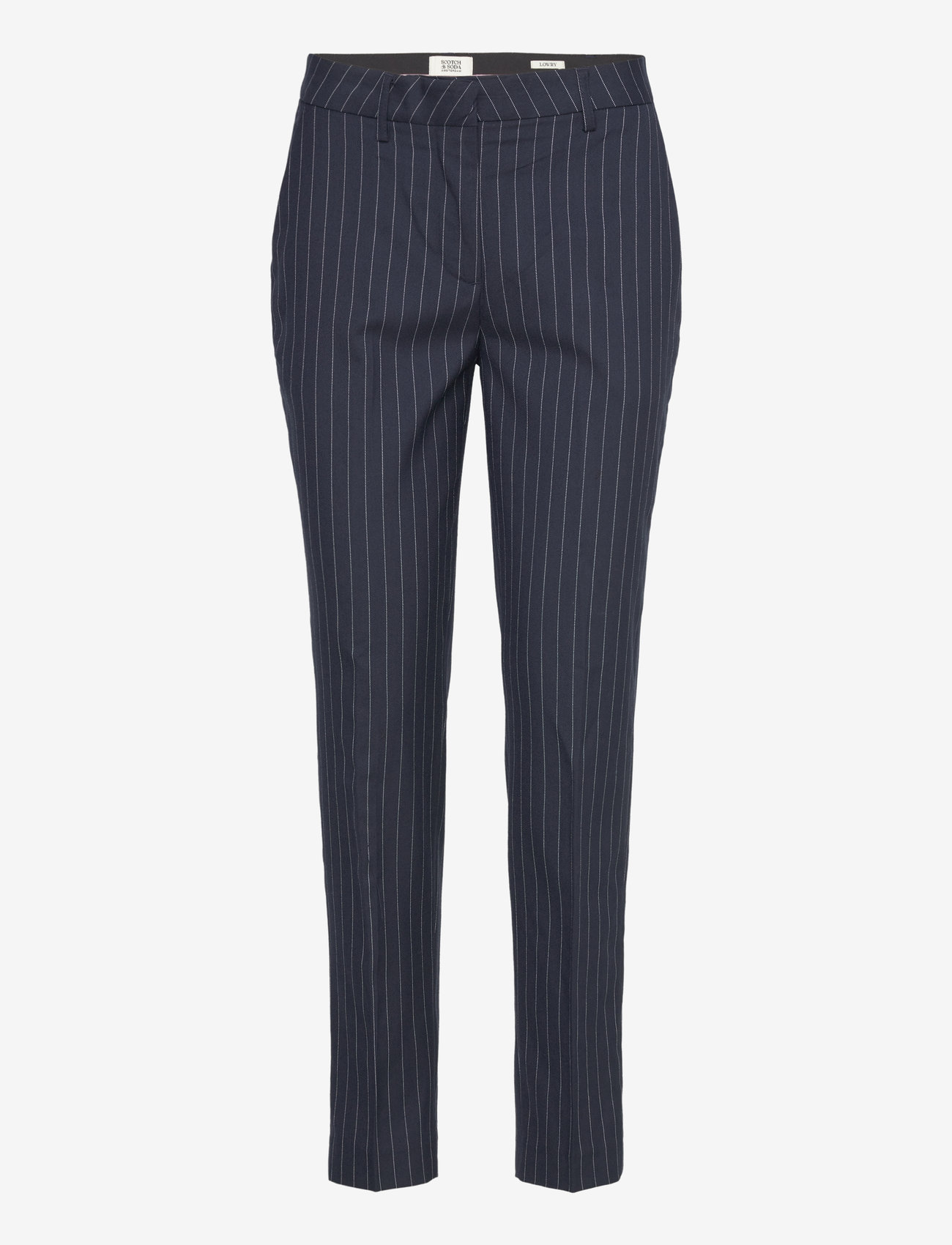 Scotch & Soda - Core Lowry pant - habitbukser - night blue pinstripe - 0