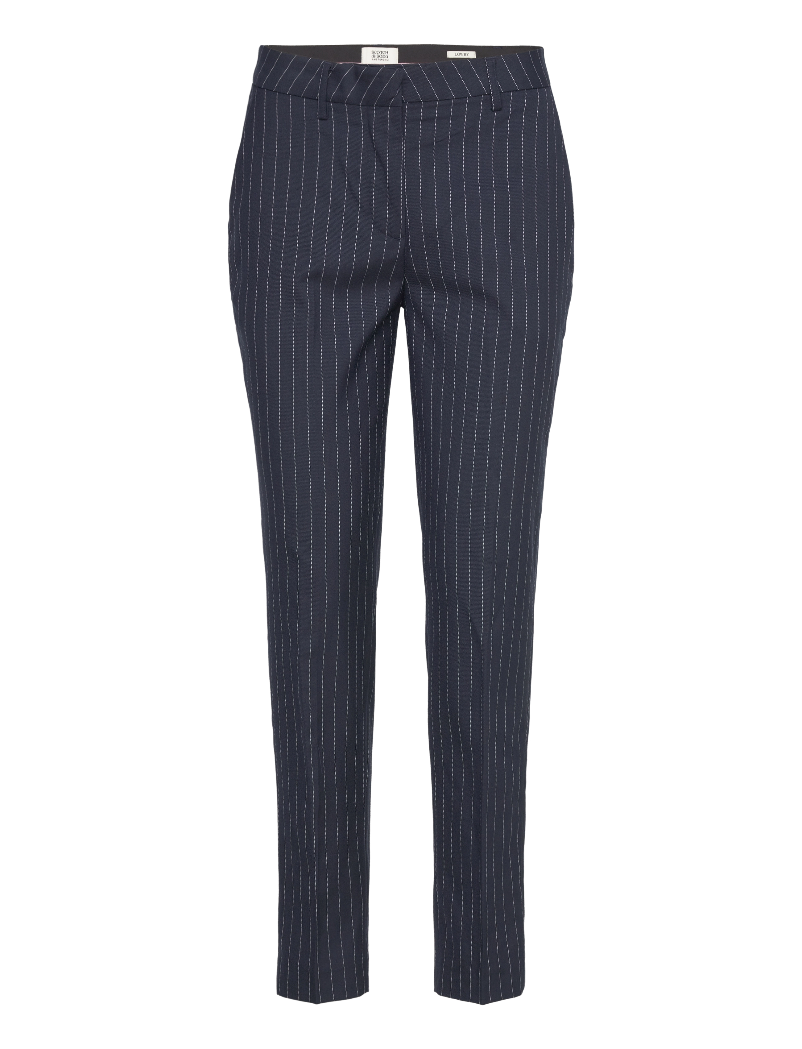 Scotch & Soda Core Lowry pant - Habitbukser - NIGHT BLUE PINSTRIPE / navy