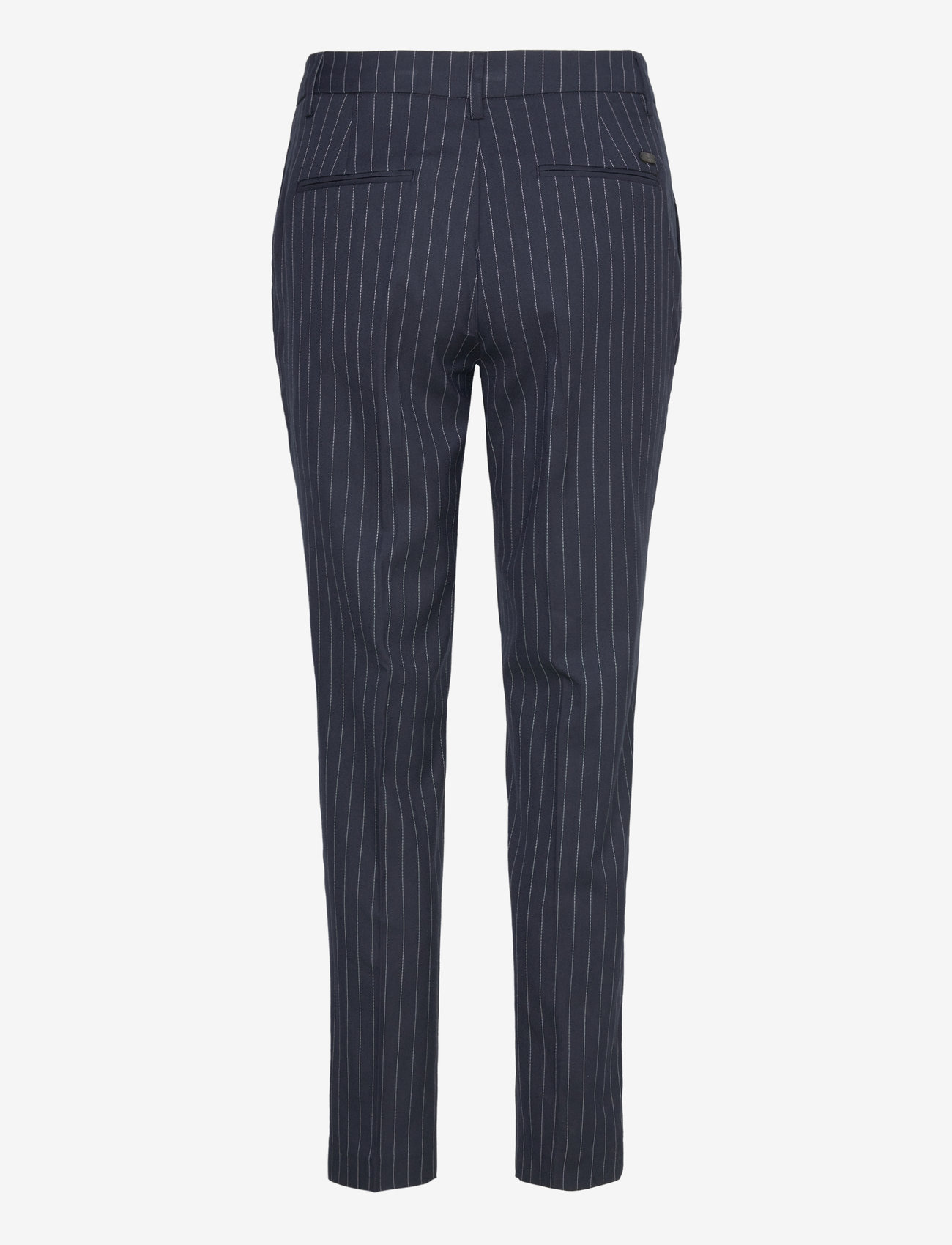 Scotch & Soda - Core Lowry pant - habitbukser - night blue pinstripe - 1