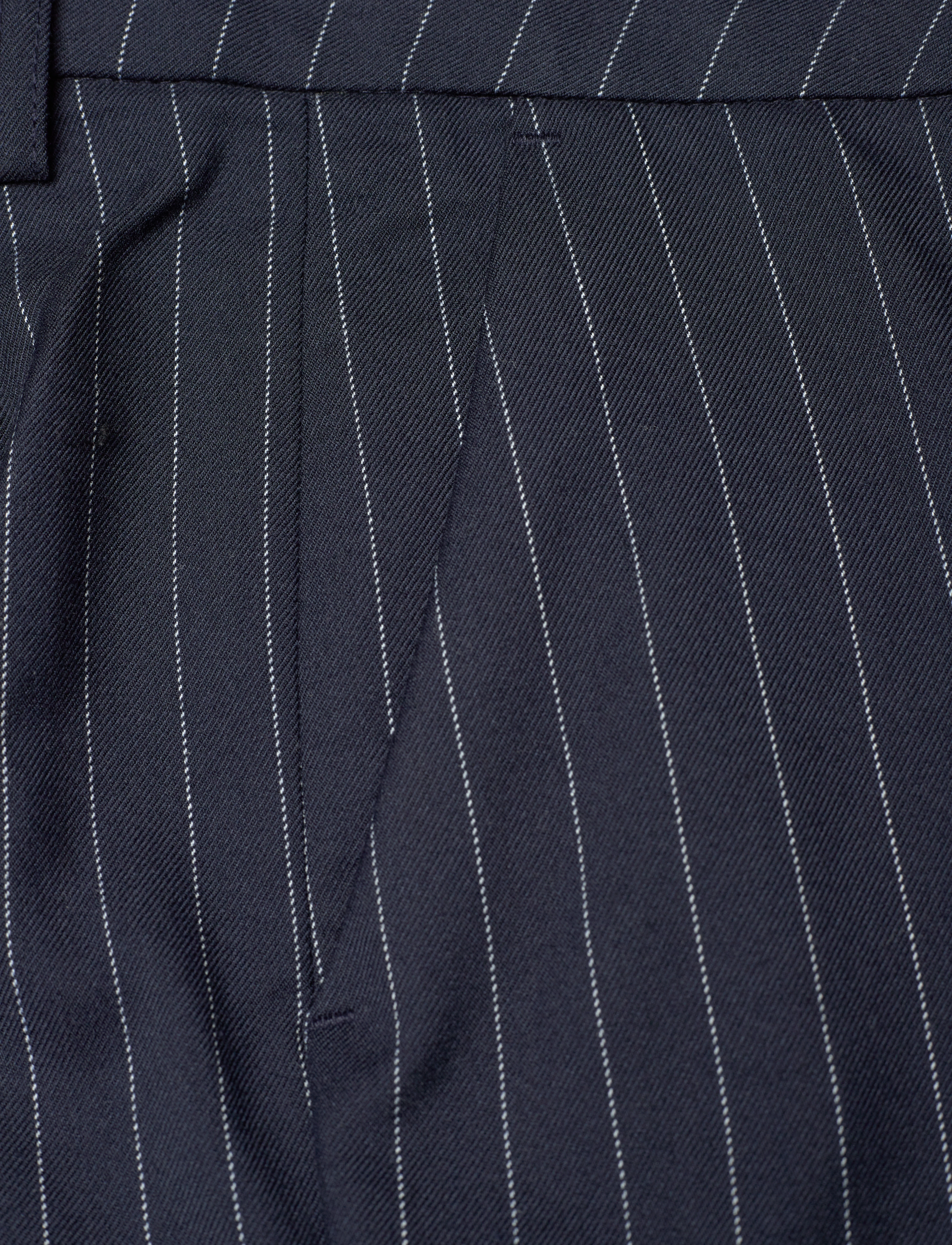 Scotch & Soda - Core Lowry pant - festtøj til outletpriser - night blue pinstripe - 2