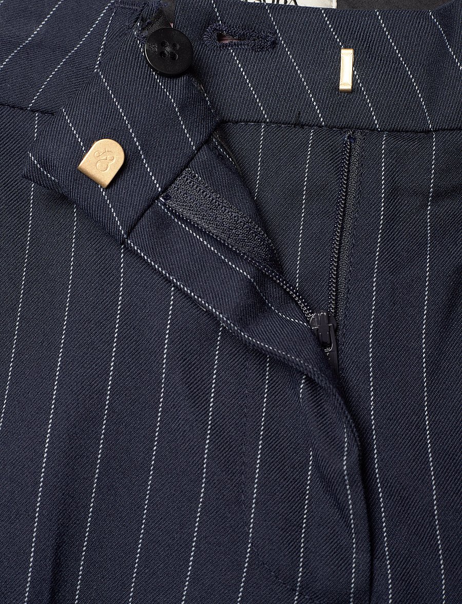 Scotch & Soda - Core Lowry pant - pantalons habillés - night blue pinstripe - 3