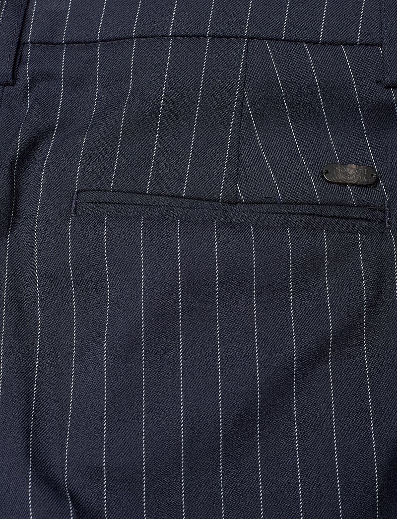 Scotch & Soda - Core Lowry pant - habitbukser - night blue pinstripe - 4