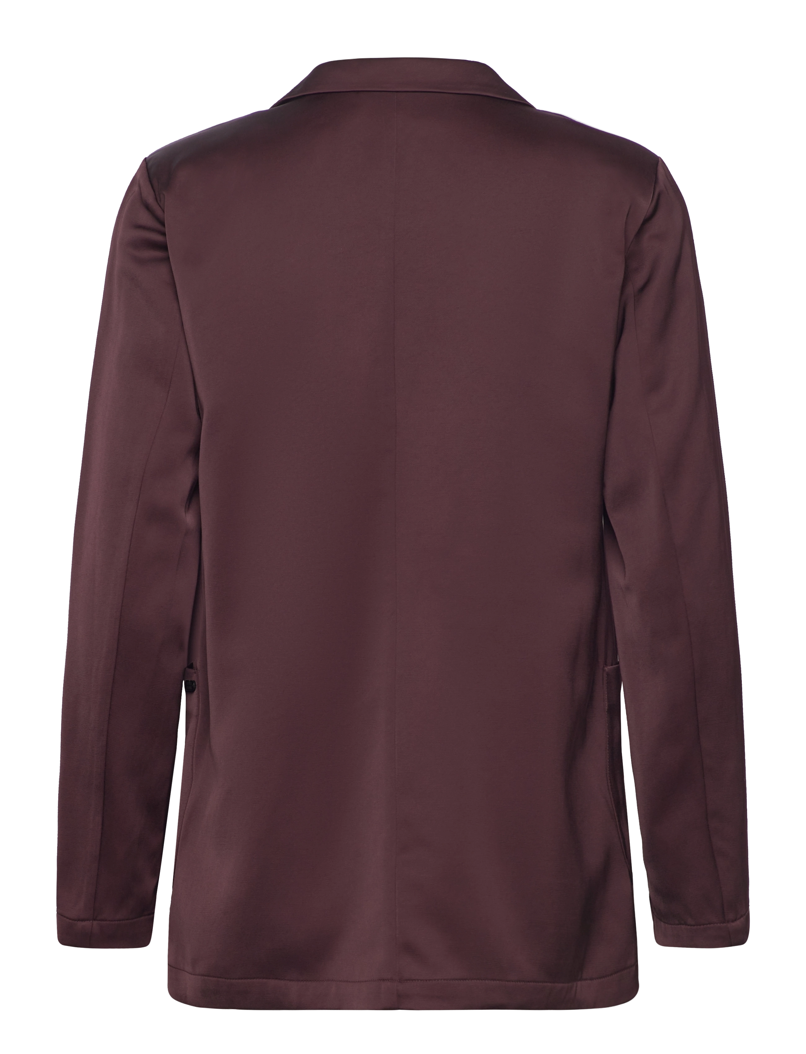 Scotch & Soda - SB satin blazer - festtøj til outletpriser - dark bordeaux - 1