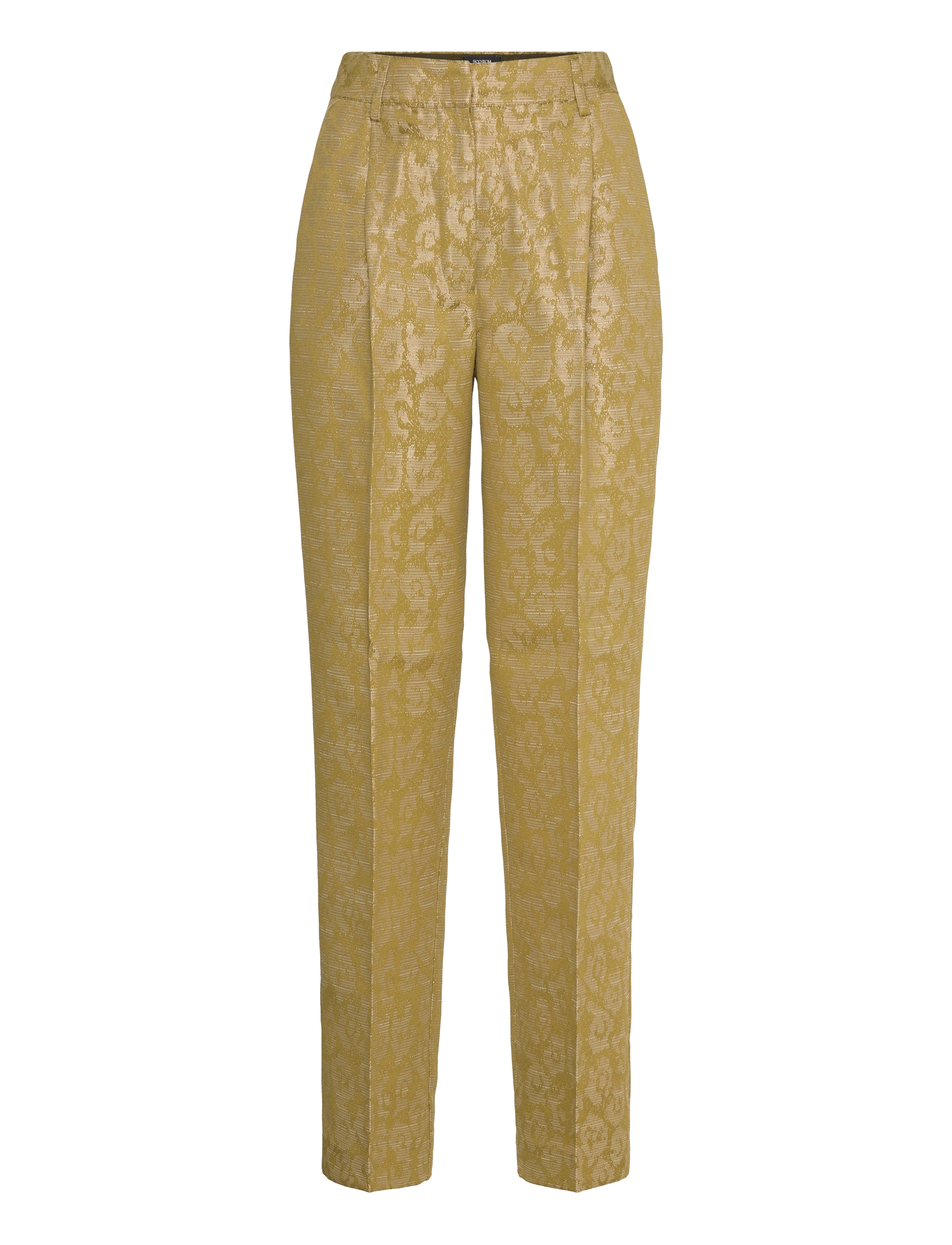 SCOTCH & SODA Robyn - Ikat Leopard Relaxed Tapered Hose Khaki - 26 - Damen