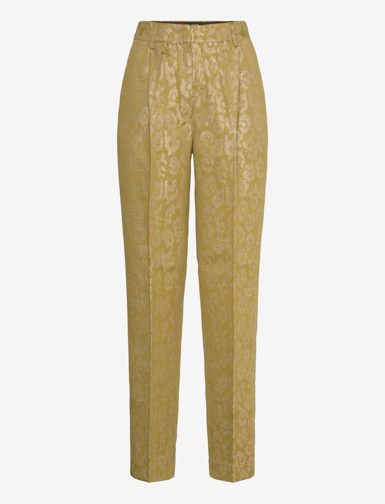 Scotch & Soda - Robyn - Ikat leopard relaxed tapered pant - formell - ikat leopard - 0