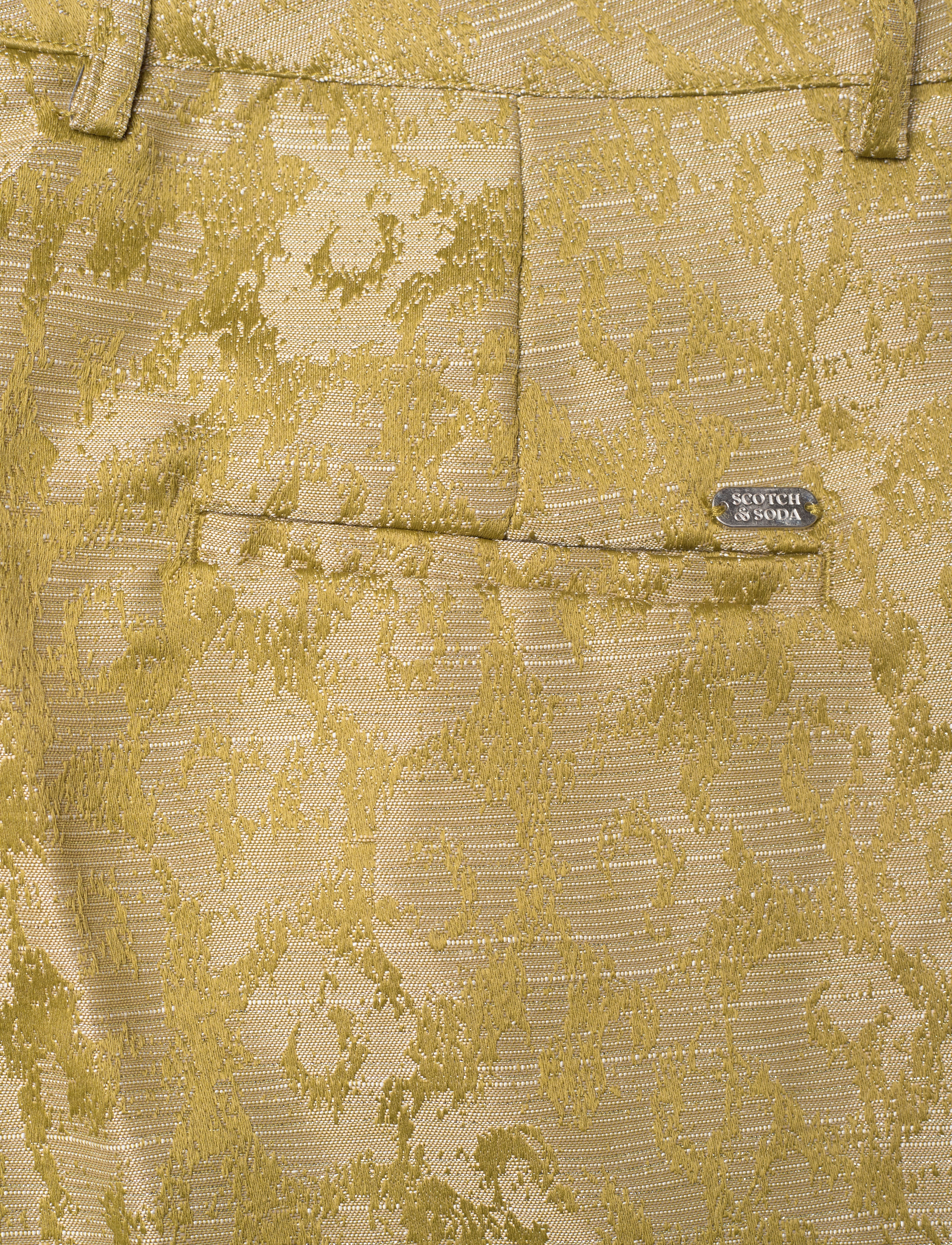 Scotch & Soda - Robyn - Ikat leopard relaxed tapered pant - festtøj til outletpriser - ikat leopard - 4