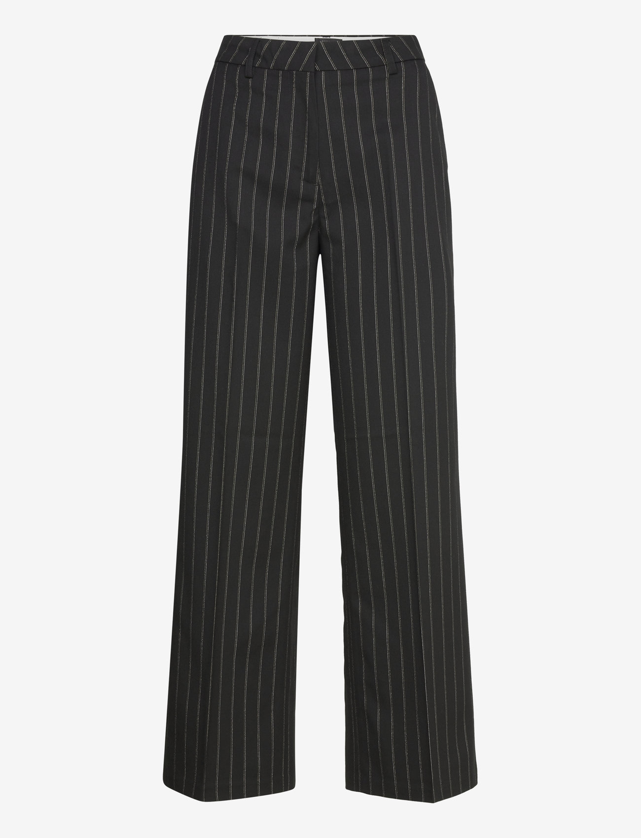 Scotch & Soda - Edie lurex stripe wide leg pant - bukser med brede ben - lurex jacquard stripe - 0