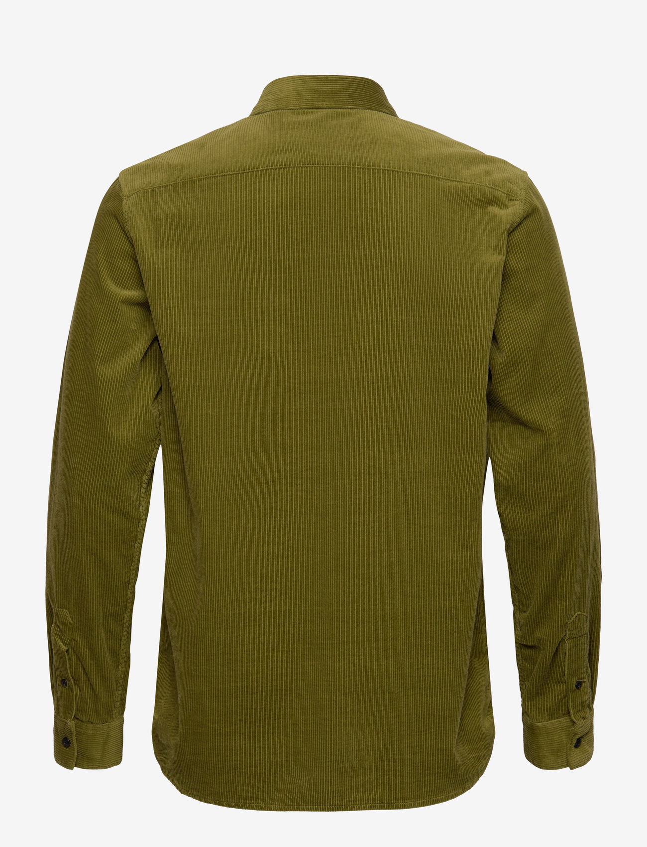 Scotch & Soda - Solid Corduroy Shirt - velvet särgid - moss green - 1