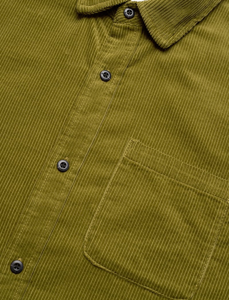 Scotch & Soda - Solid Corduroy Shirt - velvet särgid - moss green - 3