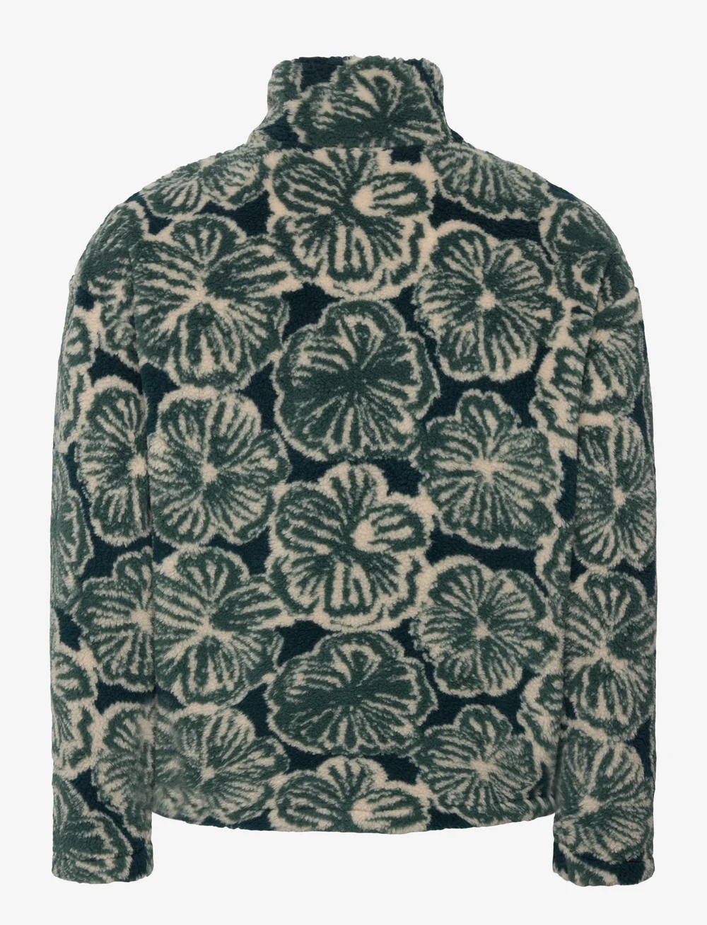 Scotch & Soda - Polar Fleece Zip Sweatshirt - fleece-pullover - san fran flower - 1