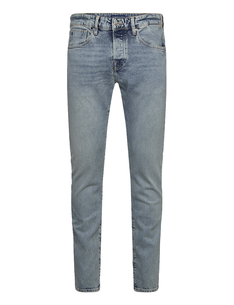Scotch & Soda - CORE Ralston in organic cotton Aqua Blue - regular jeans - aqua blue - 0
