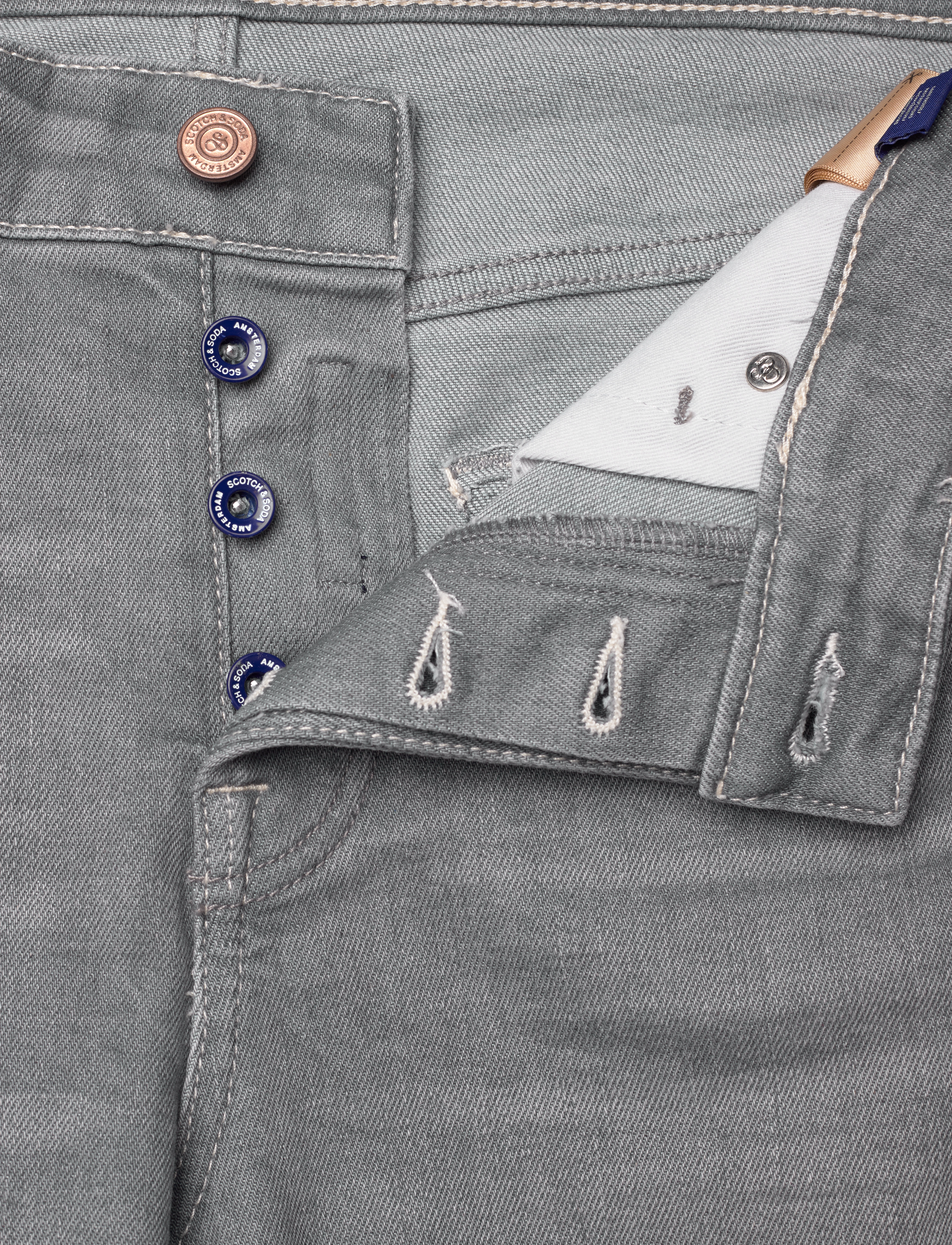 Scotch & Soda - CORE Ralston regular slim jeans   Grey Sands - slim jeans - grey sands - 3