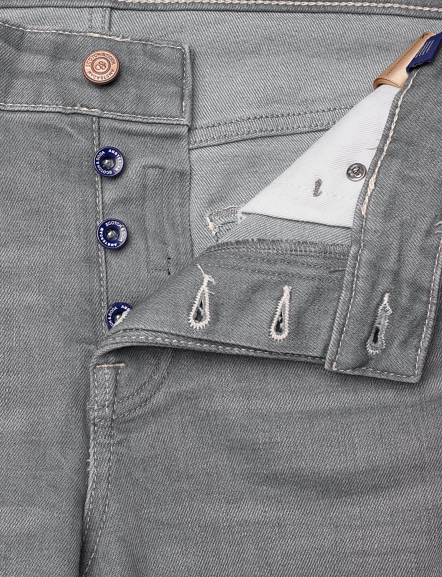 Scotch & Soda - CORE Ralston regular slim jeans Grey Sands - slim-fit jeans - grey sands - 3