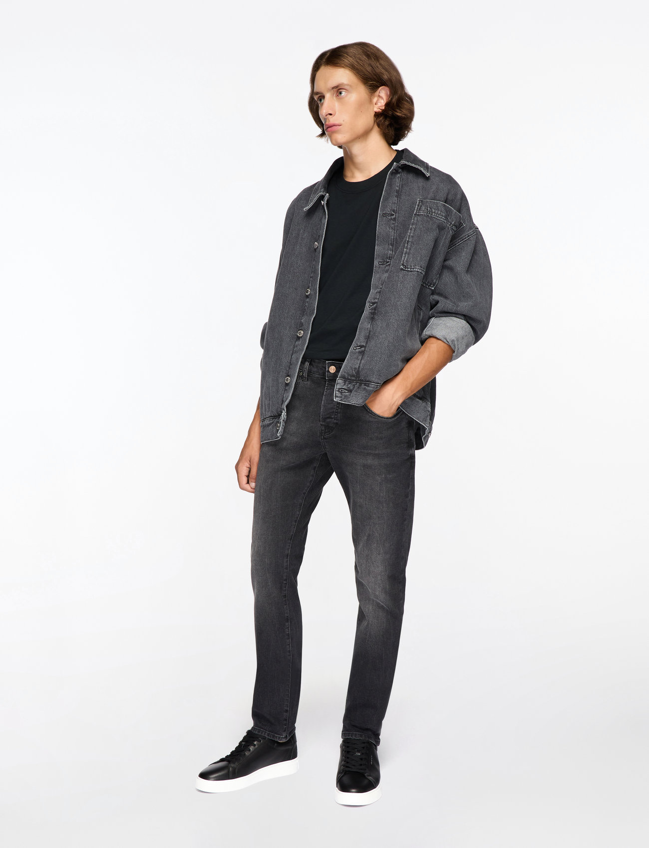 Scotch & Soda - CORE Ralston slim jeans  Black Night - slim jeans - black night - 2