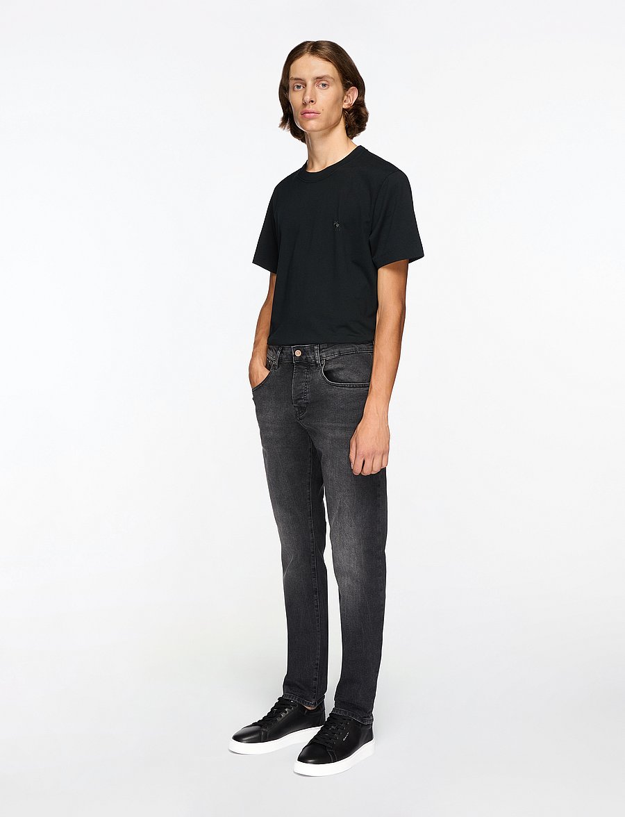 Scotch & Soda - CORE Ralston slim jeans Black Night - slim fit -farkut - black night - 3