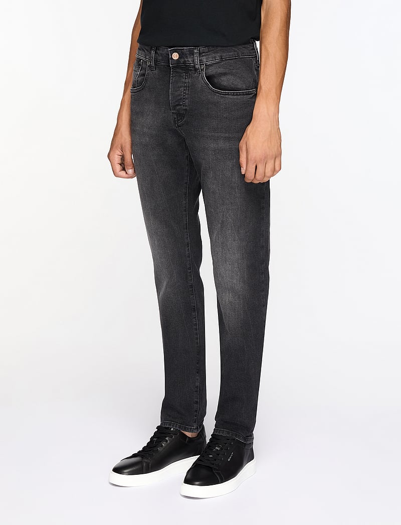 Scotch & Soda - CORE Ralston slim jeans Black Night - slim fit jeans - black night - 0