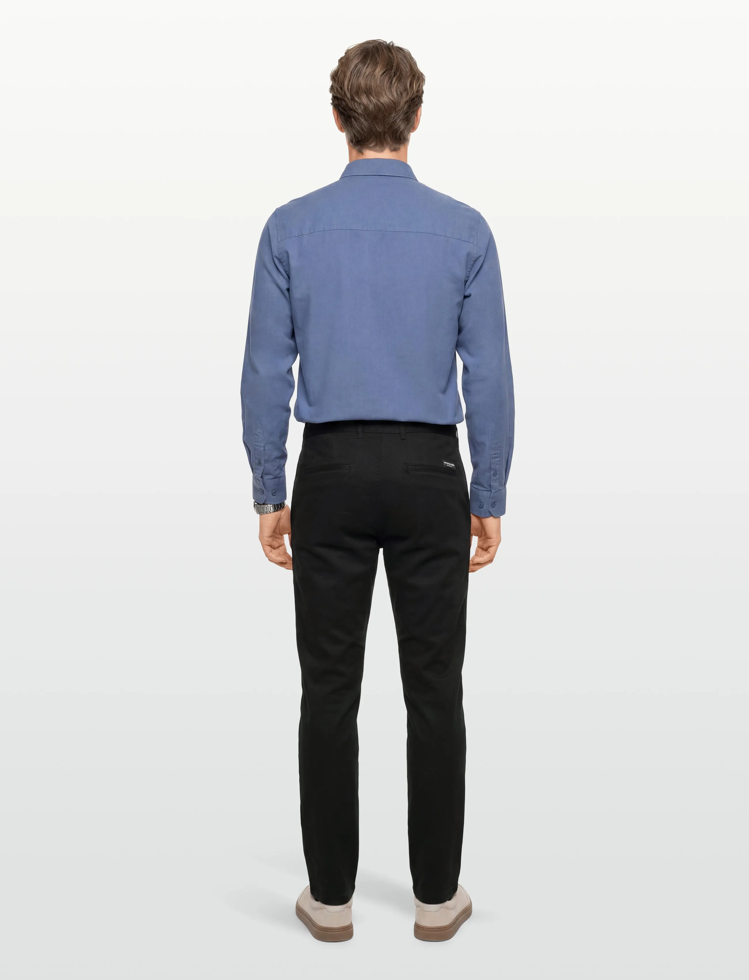 Scotch & Soda - CORE - Stuart - stretch cotton chino - chinos - black - 4