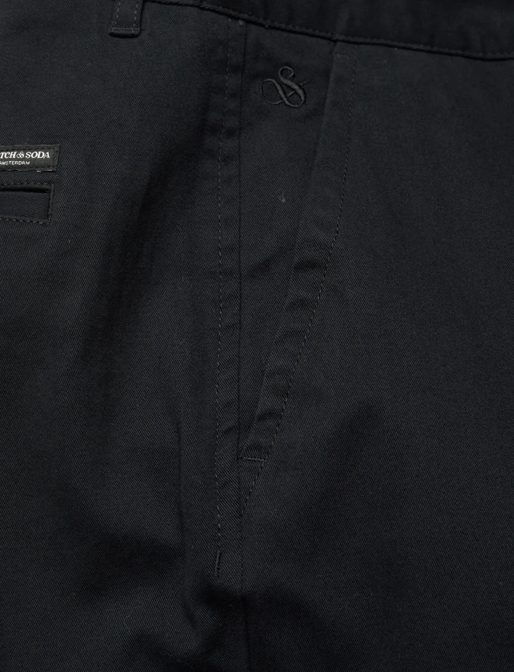 Scotch & Soda - CORE - Stuart - stretch cotton chino - chinos - black - 2